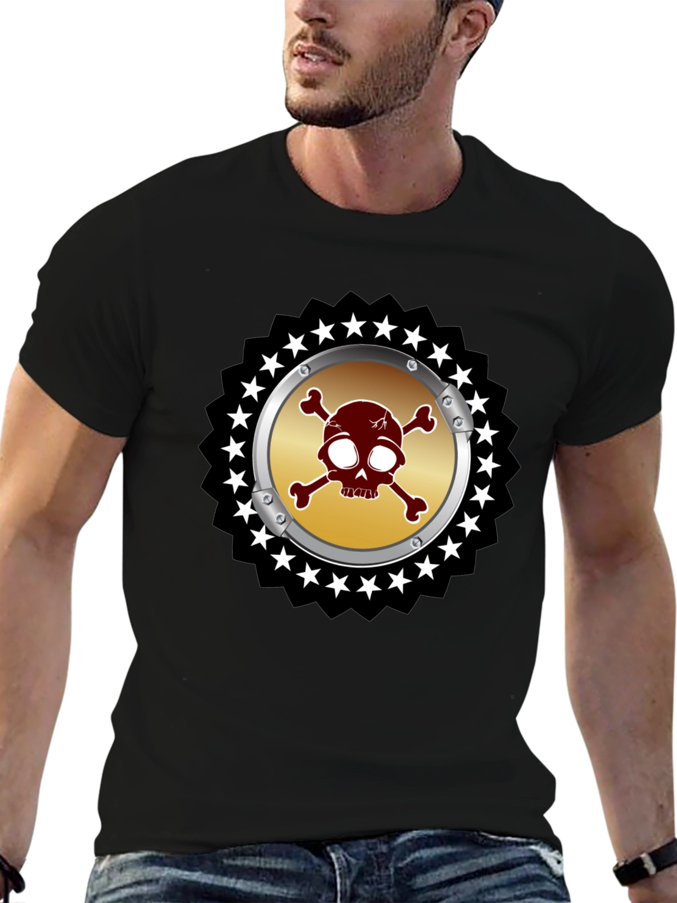 Skull & Crossbones Graphic T-Shirt