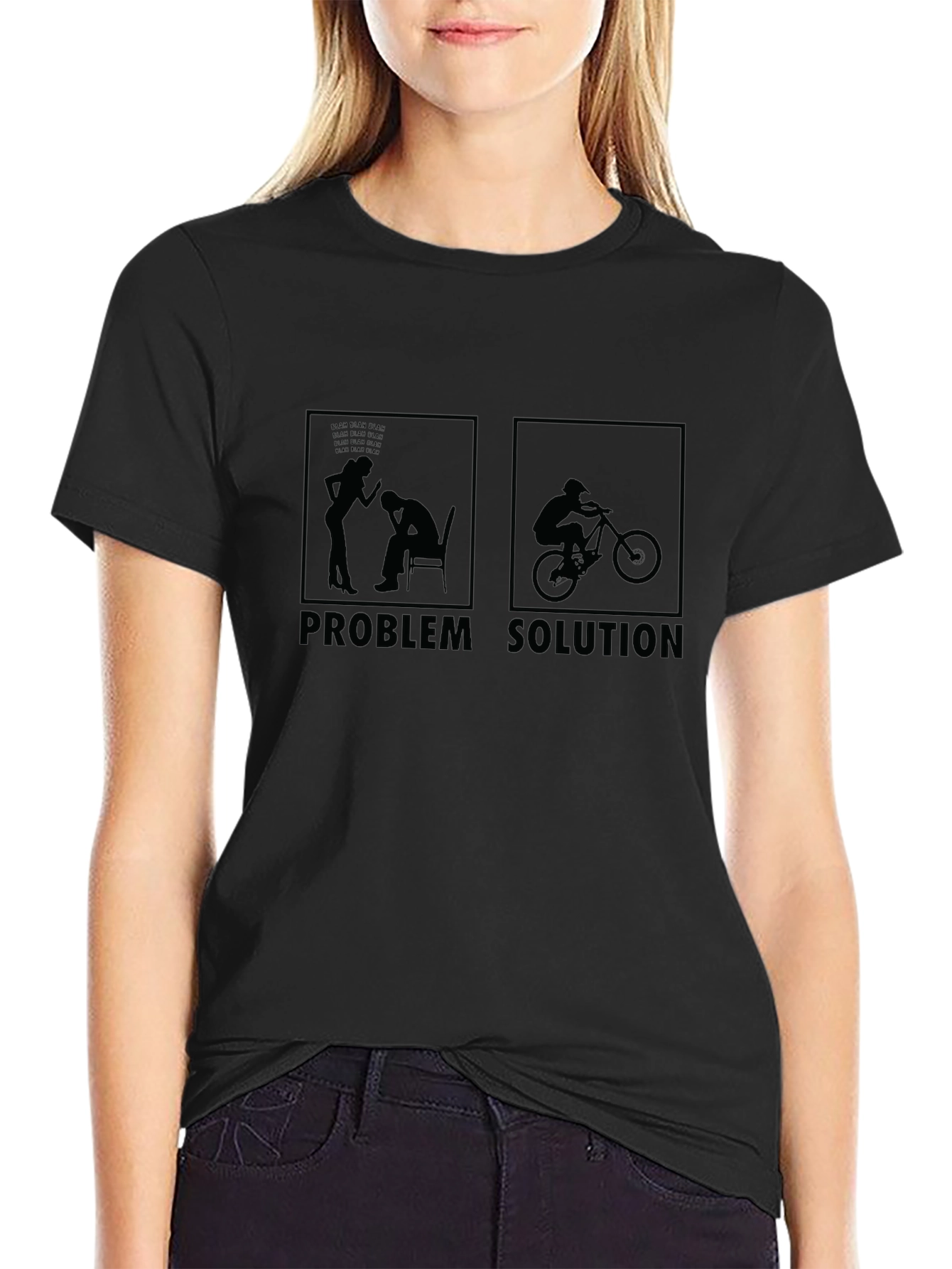 Problem Solution Bike T-Shirt