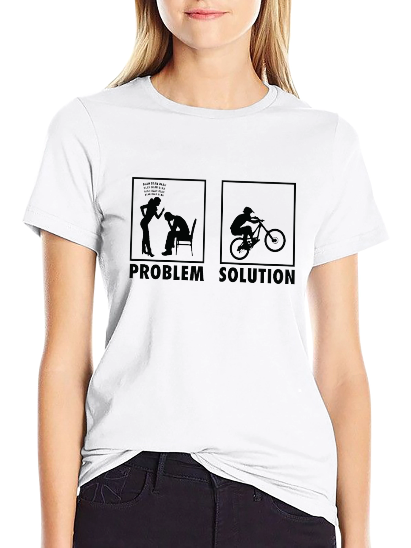 Problem Solution Bike T-Shirt