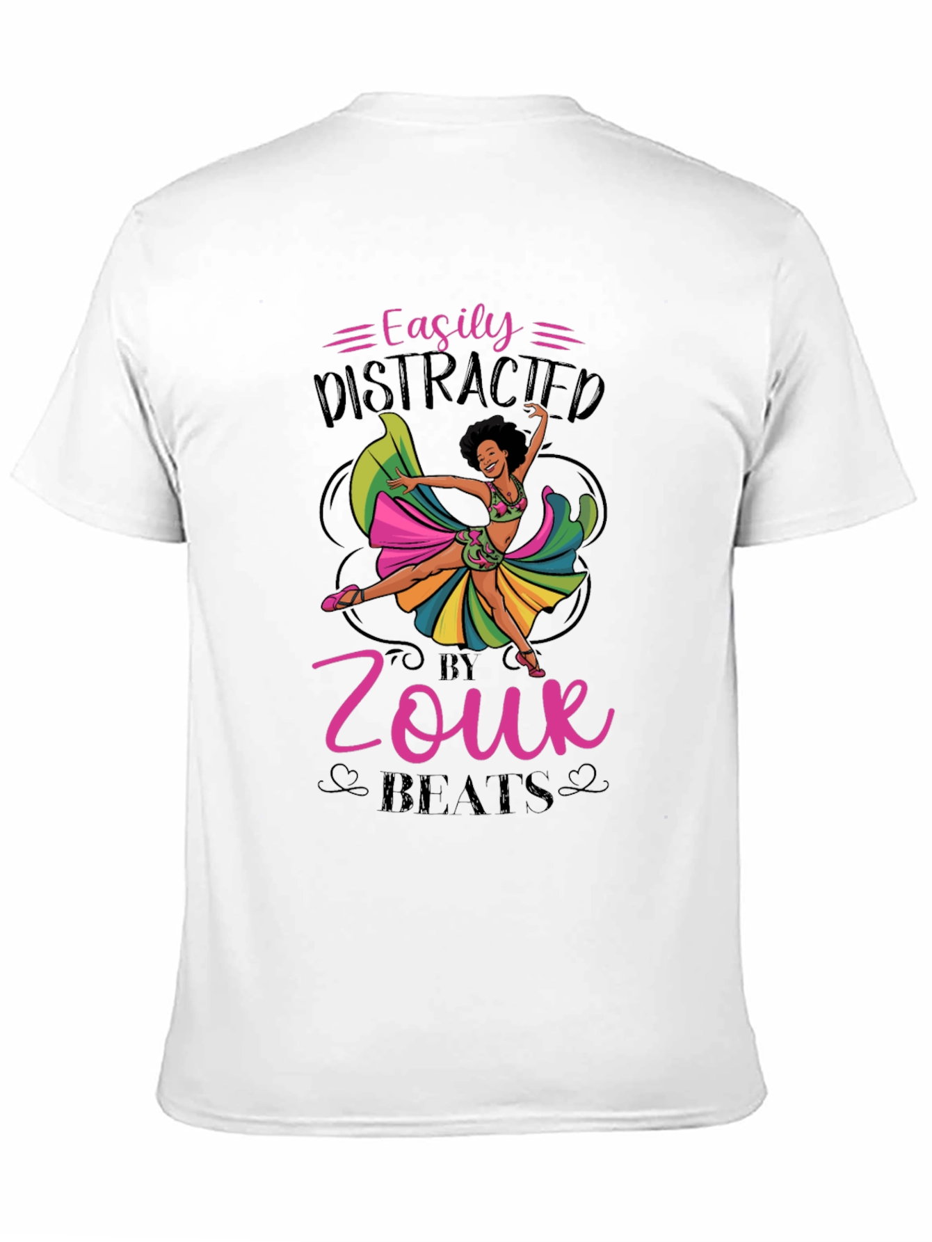 Easily Distracted by Zouk Beats T-Shirt