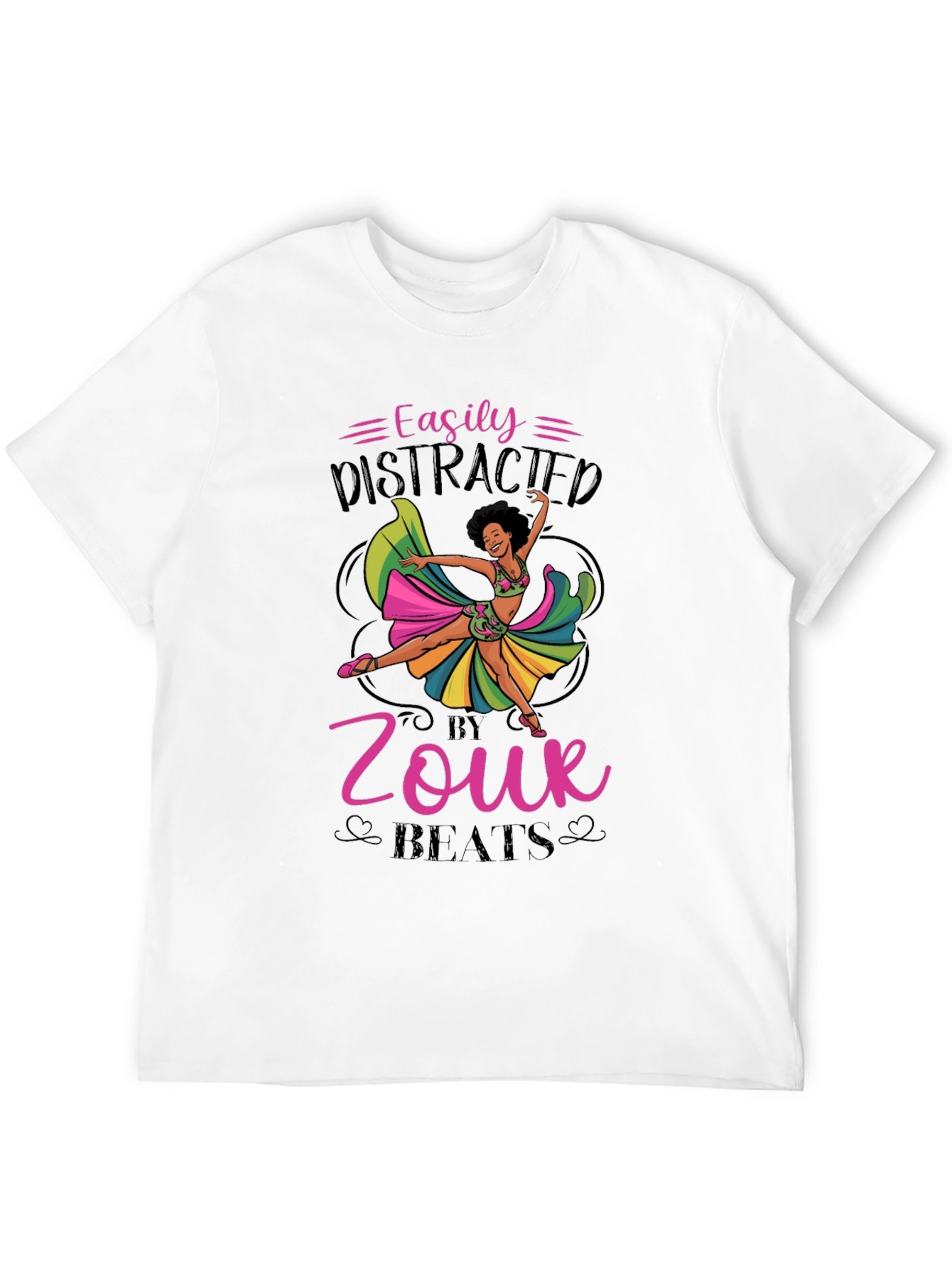 Easily Distracted by Zouk Beats T-Shirt