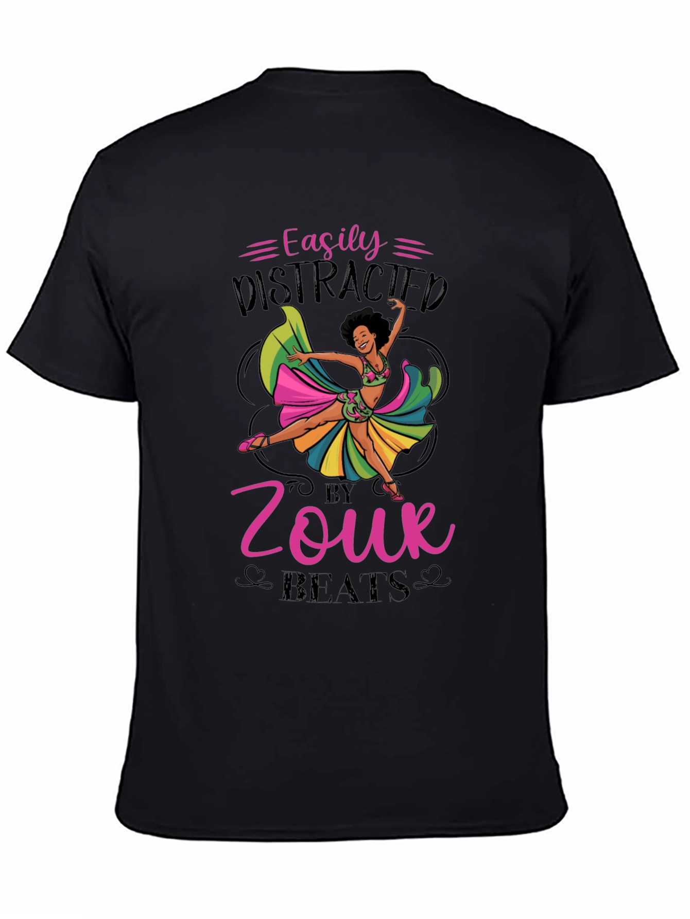 Easily Distracted by Zouk Beats T-Shirt