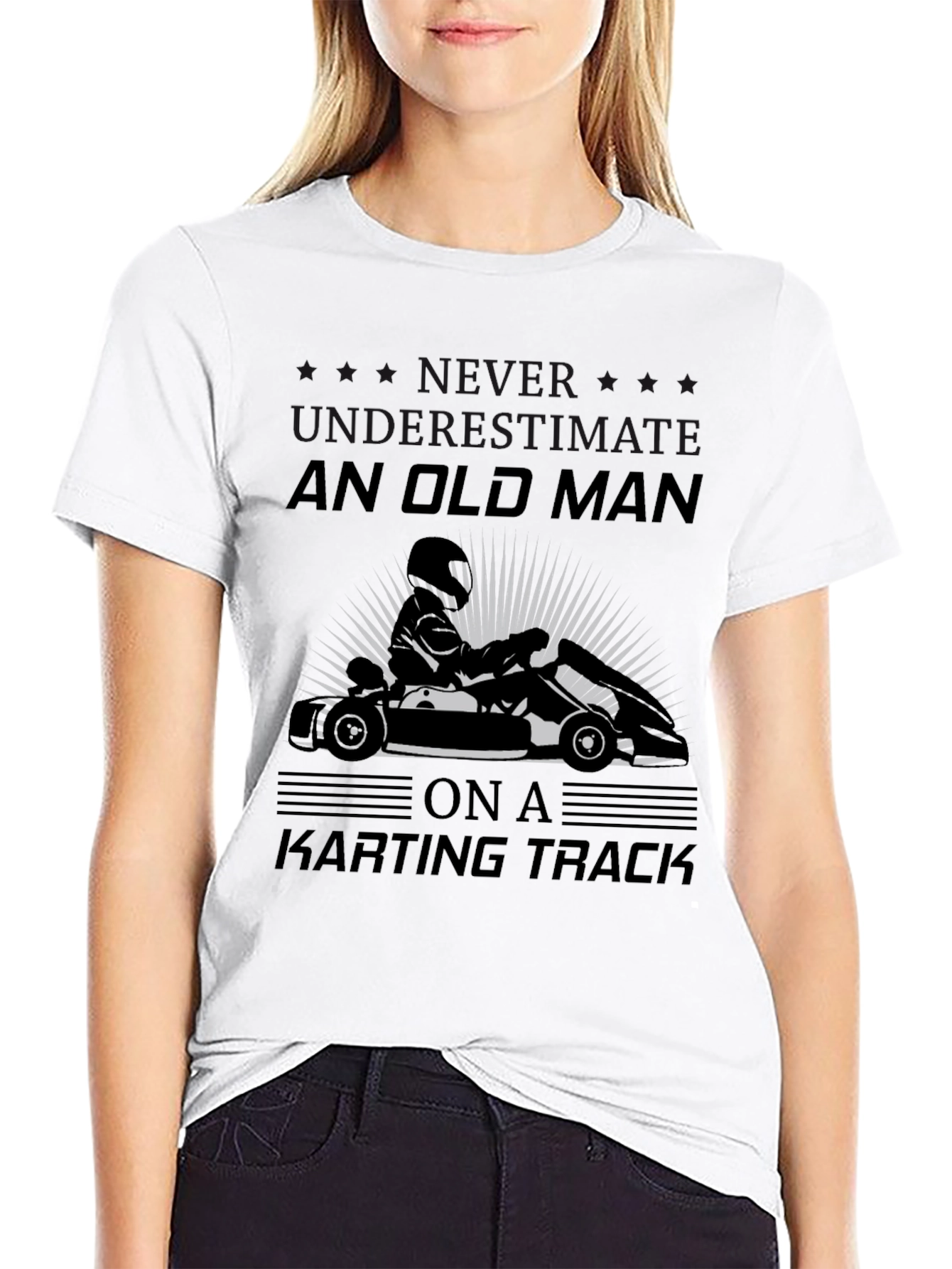 Old Man Karting Track T-Shirt