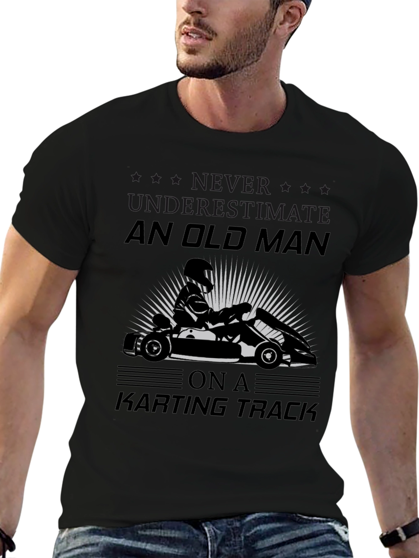 Old Man Karting Track T-Shirt