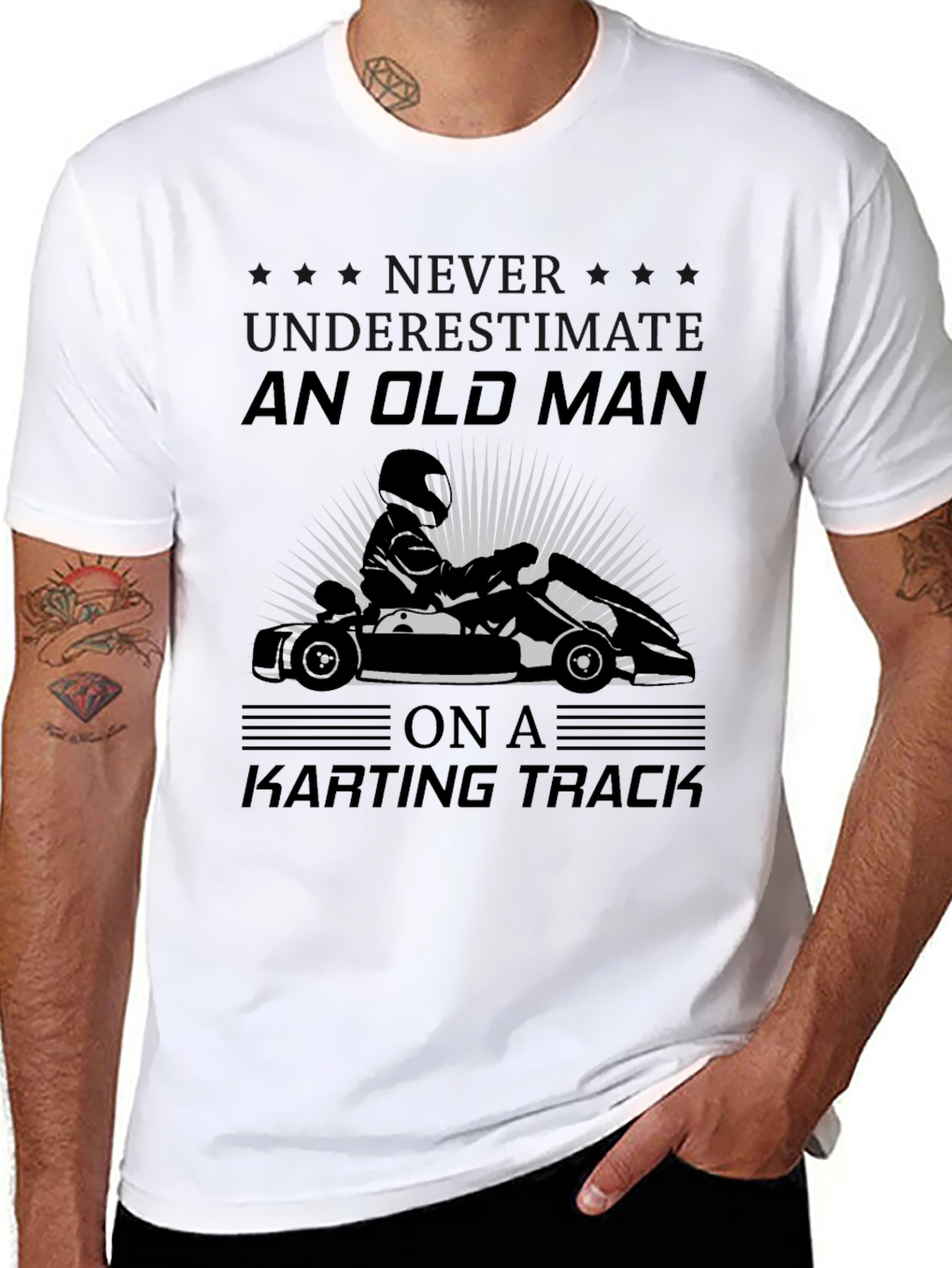 Old Man Karting Track T-Shirt