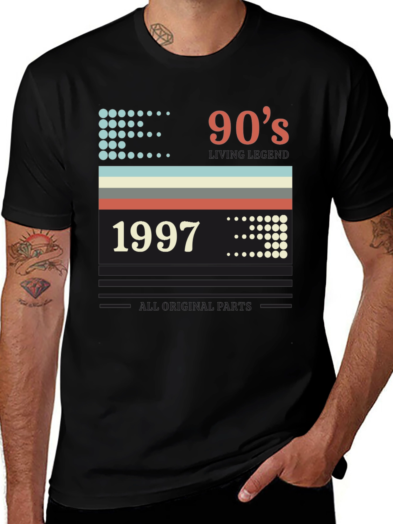 90s Living Legend 1997 All Original Parts T-Shirt
