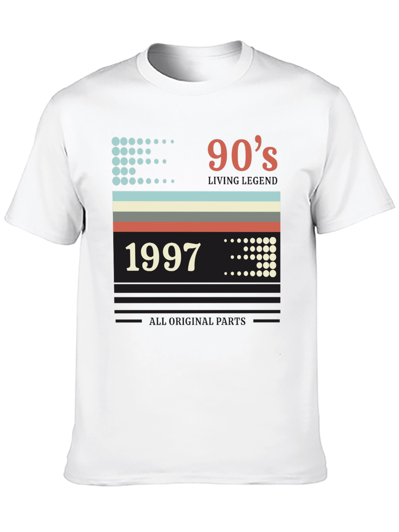 90s Living Legend 1997 All Original Parts T-Shirt