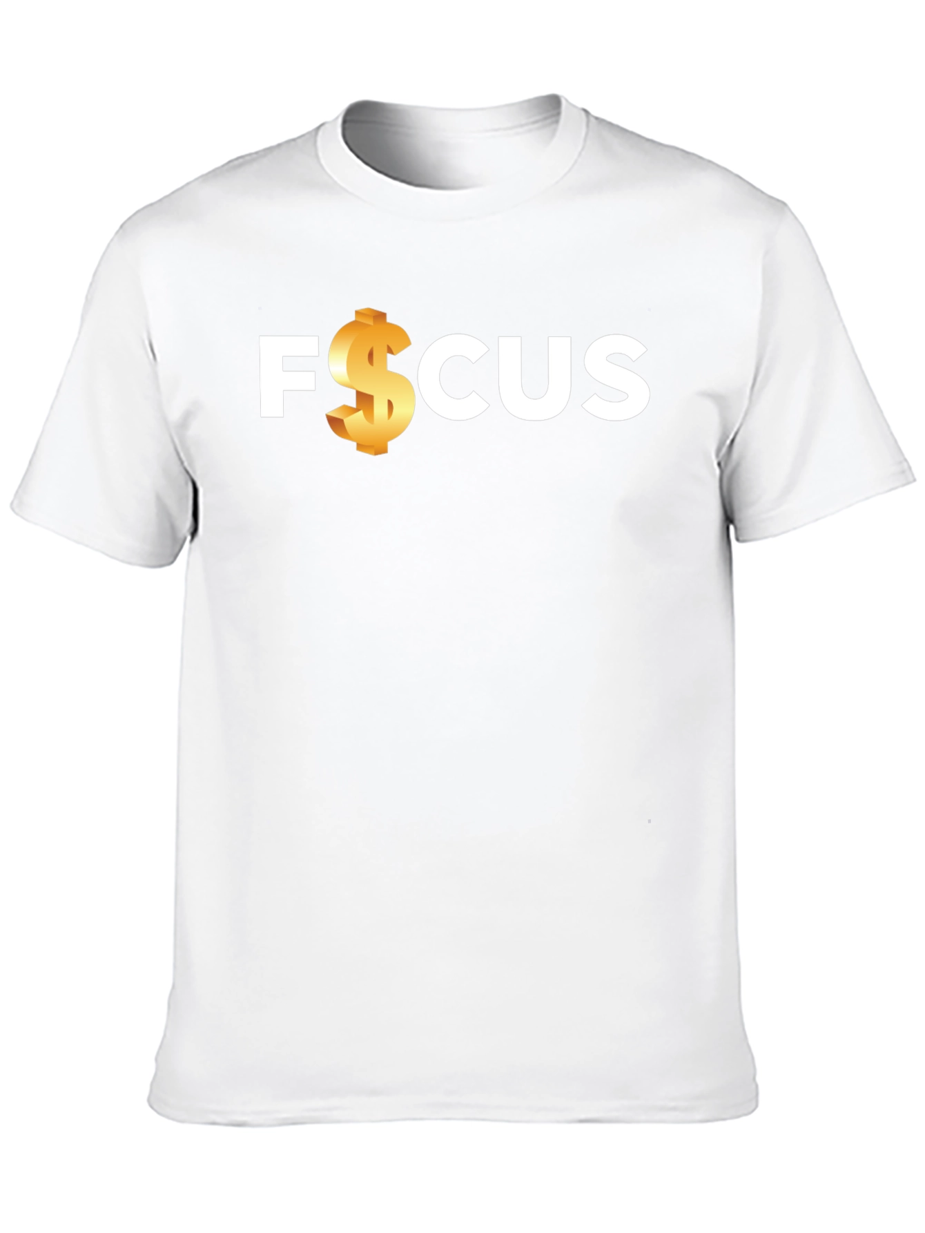 Focus T-Shirt - Dollar Sign Design