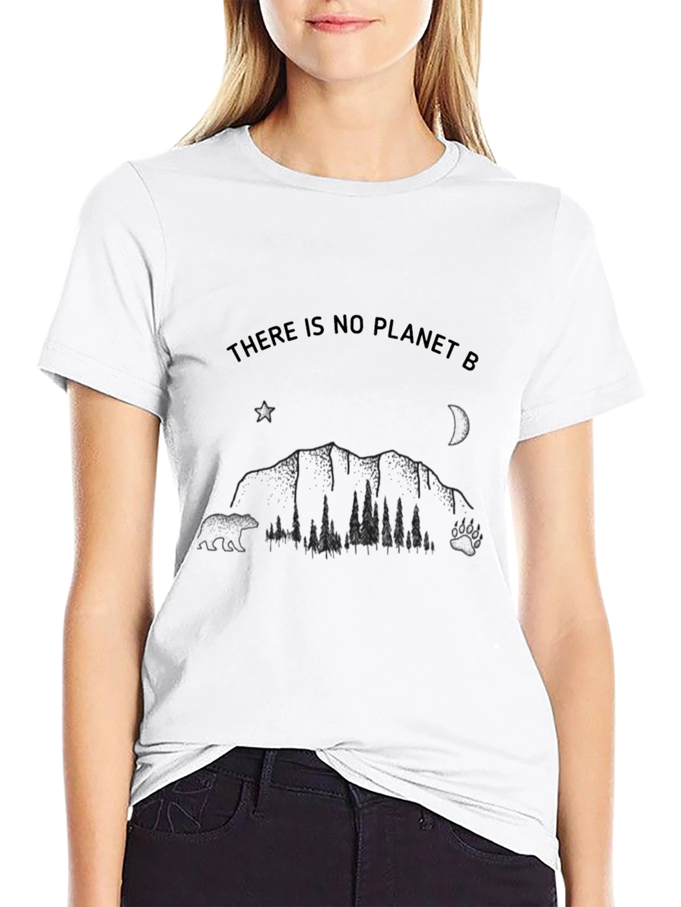 No Planet B Graphic Tee - Eco-Friendly T-Shirt