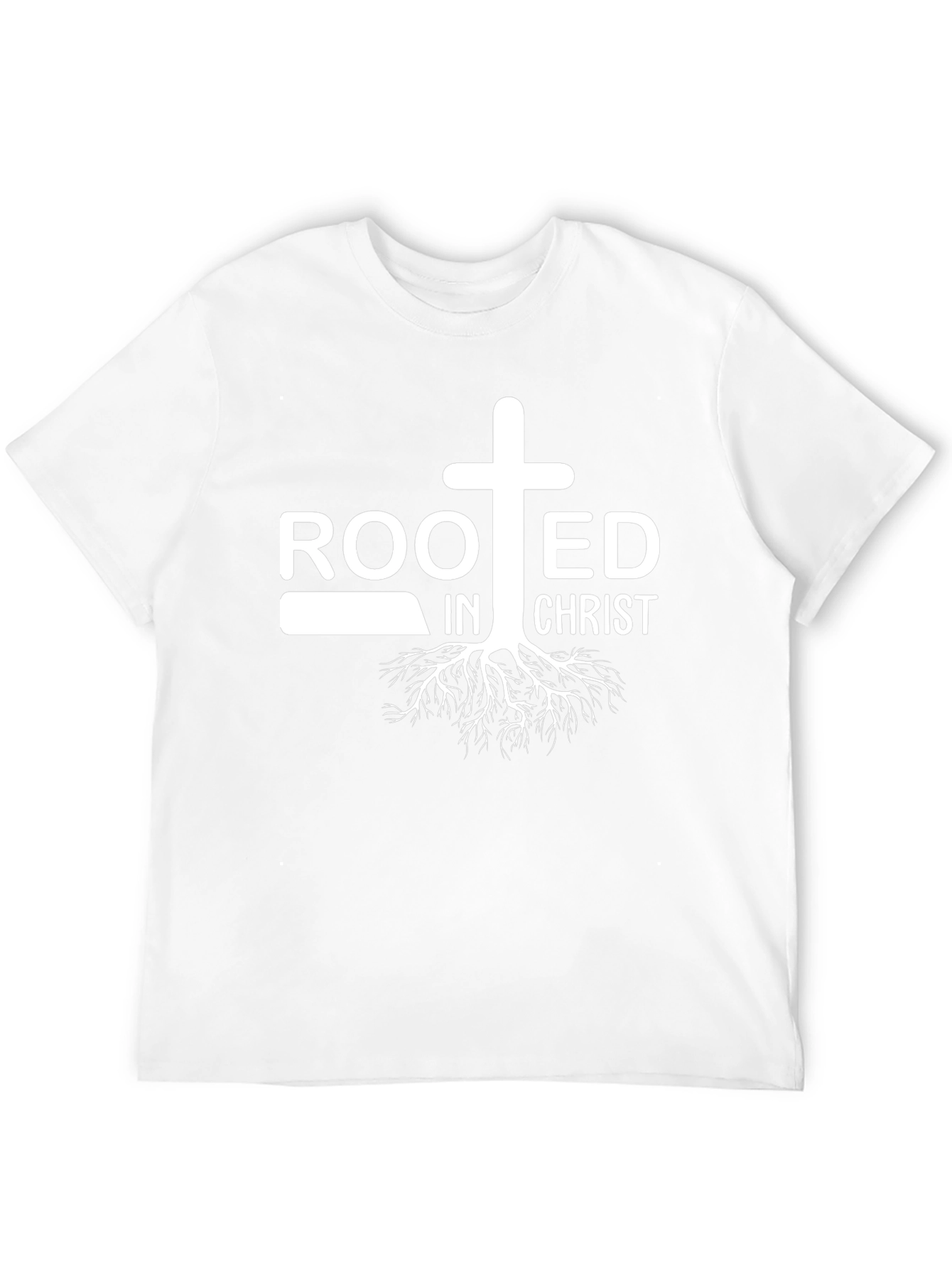 Rooted In Christ Black Graphic Tee