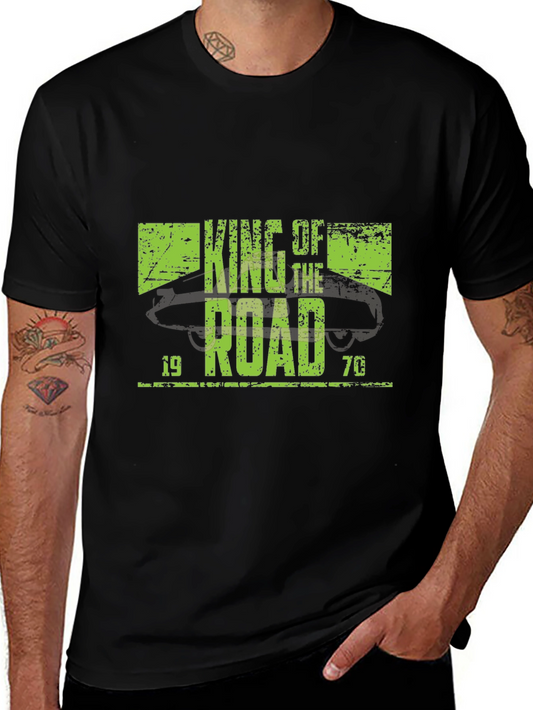King of the Road 1970 Black T-Shirt
