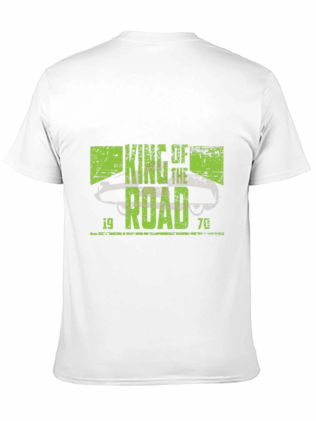 King of the Road 1970 Black T-Shirt