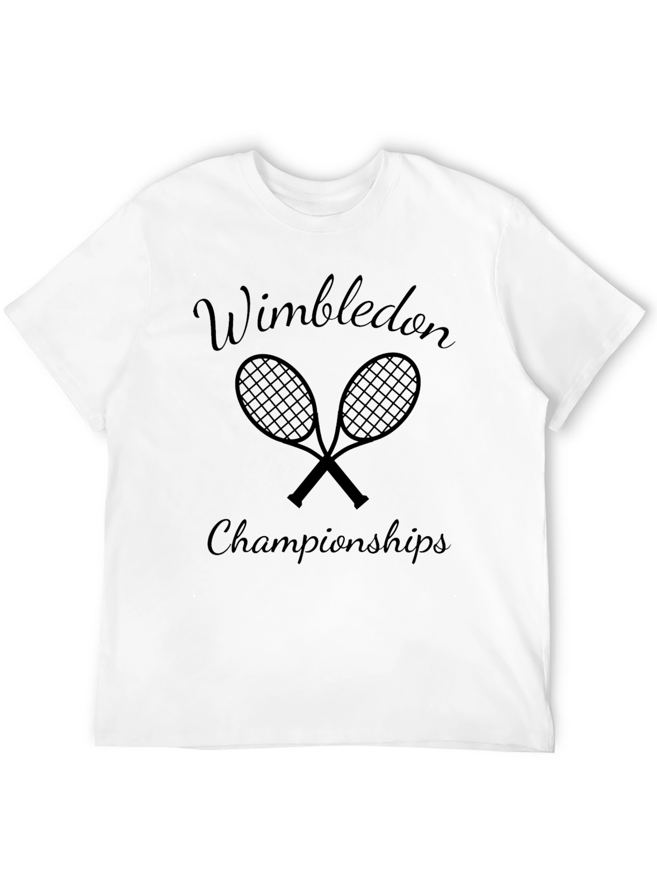 Wimbledon Championships Black T-Shirt