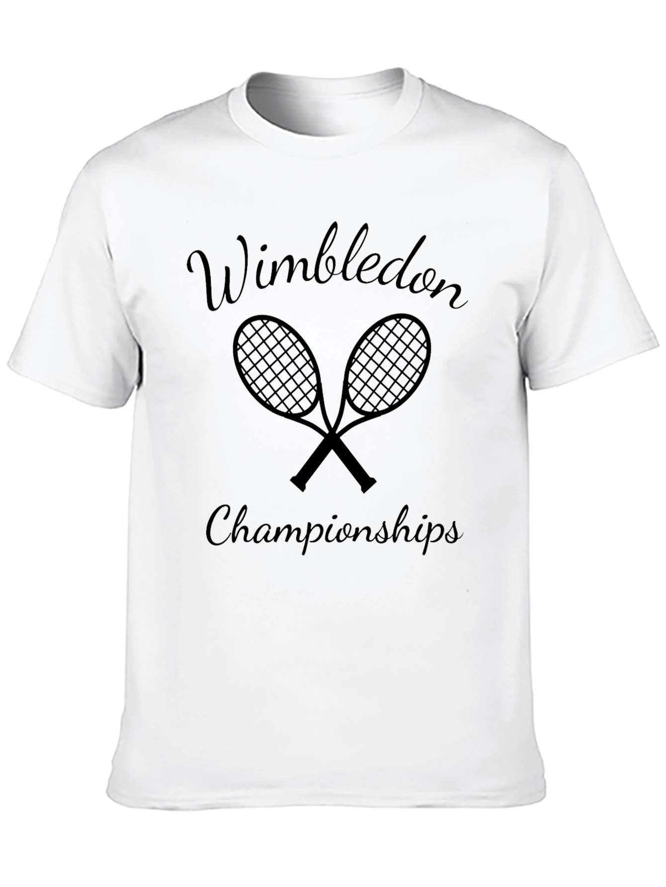 Wimbledon Championships Black T-Shirt