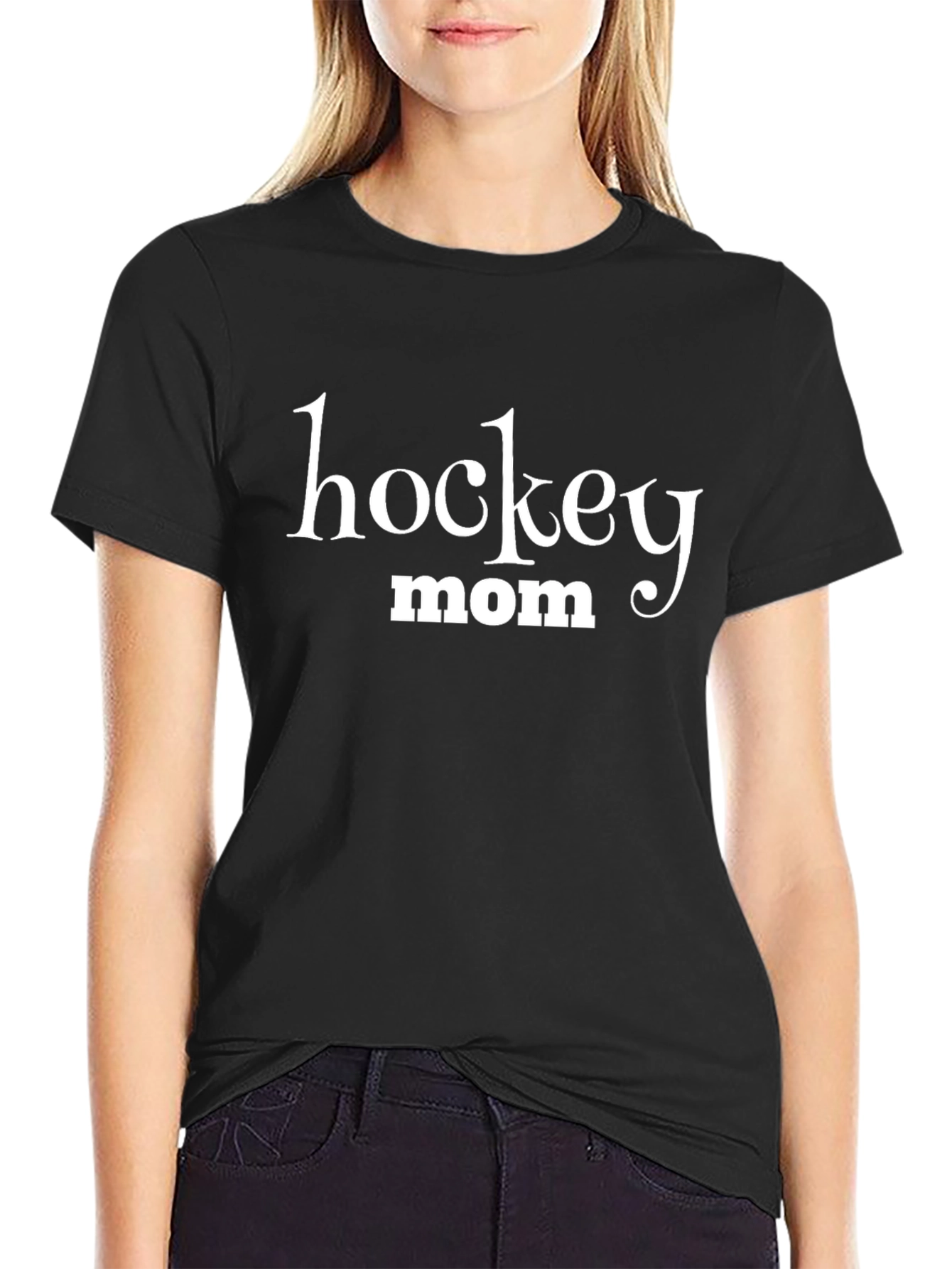 Hockey Mom Tee - Comfort & Pride!