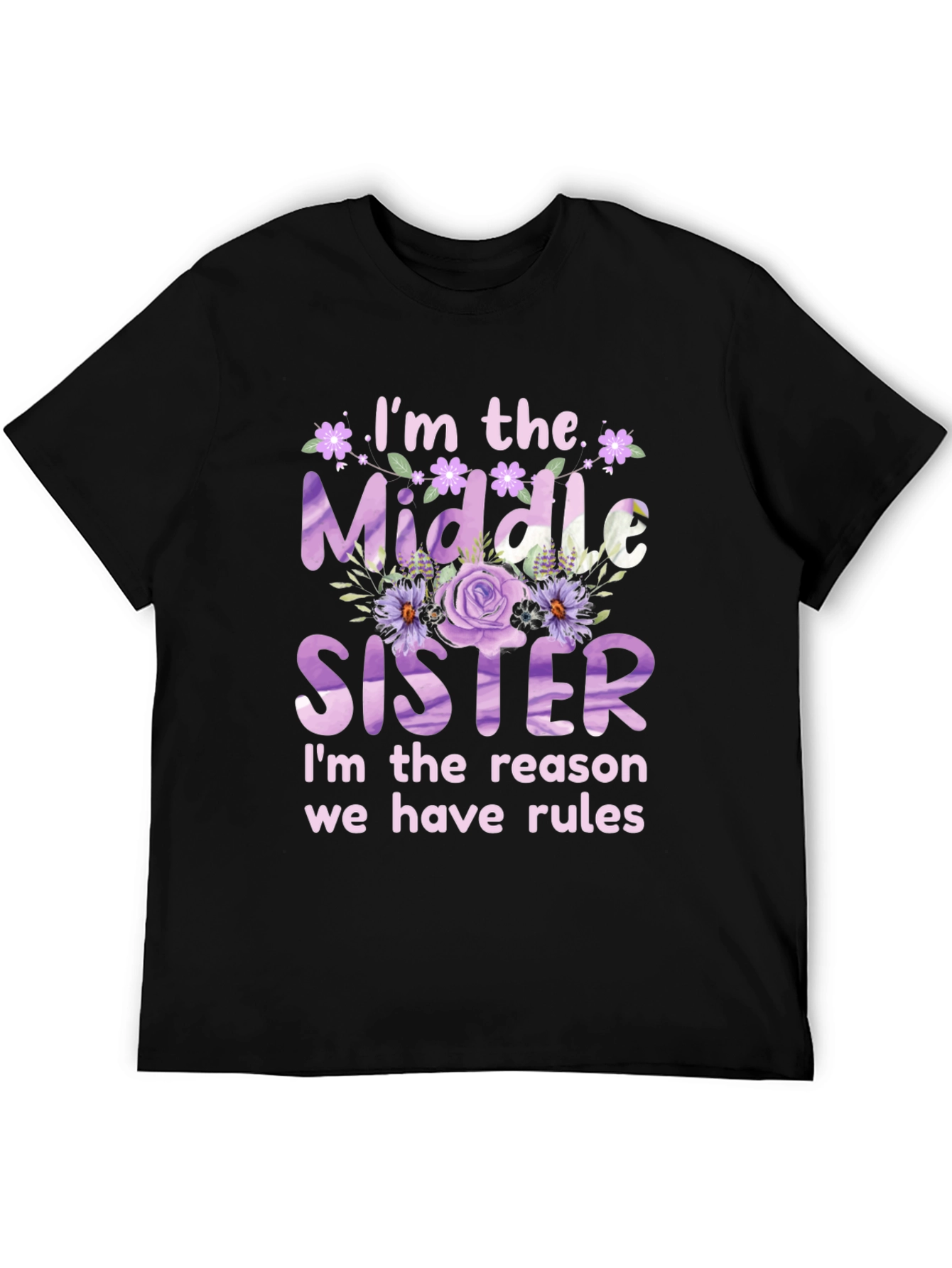 Middle Sister Rules T-Shirt