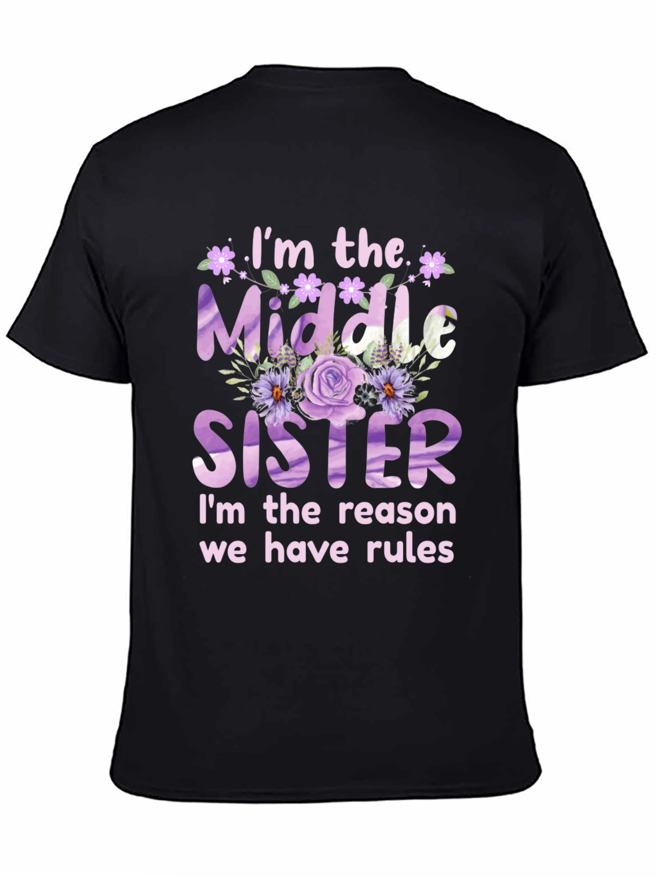 Middle Sister Rules T-Shirt