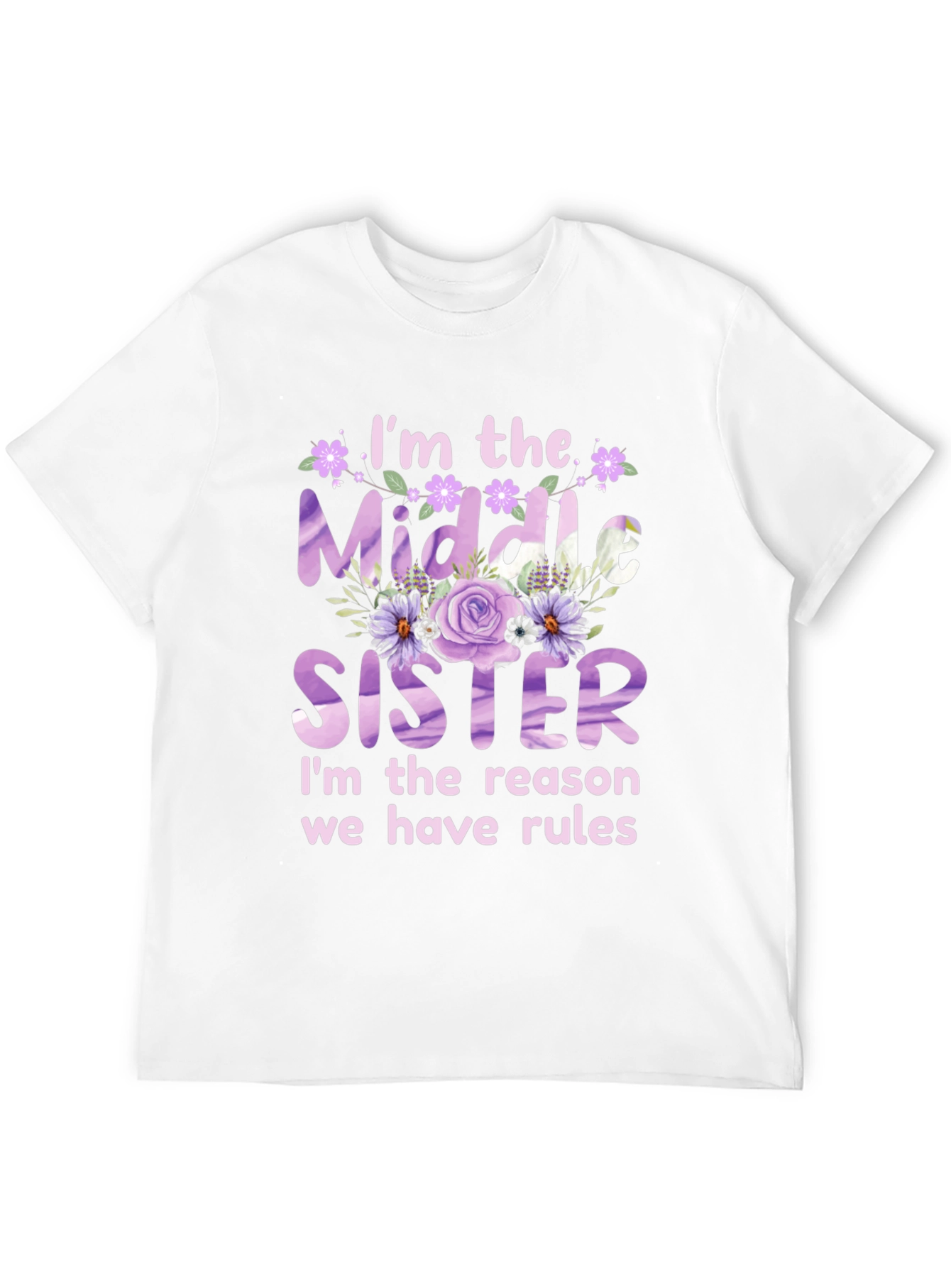 Middle Sister Rules T-Shirt