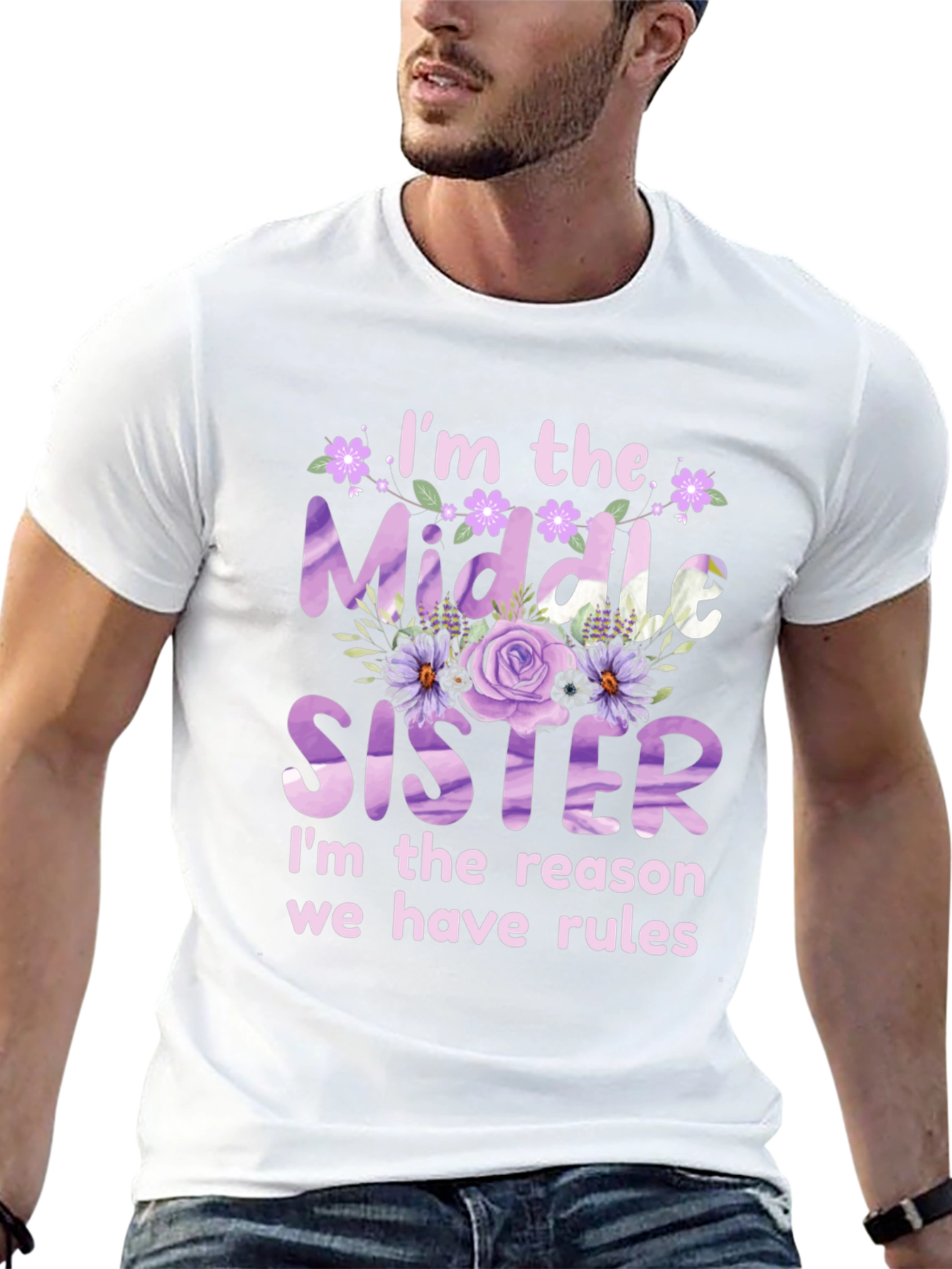 Middle Sister Rules T-Shirt