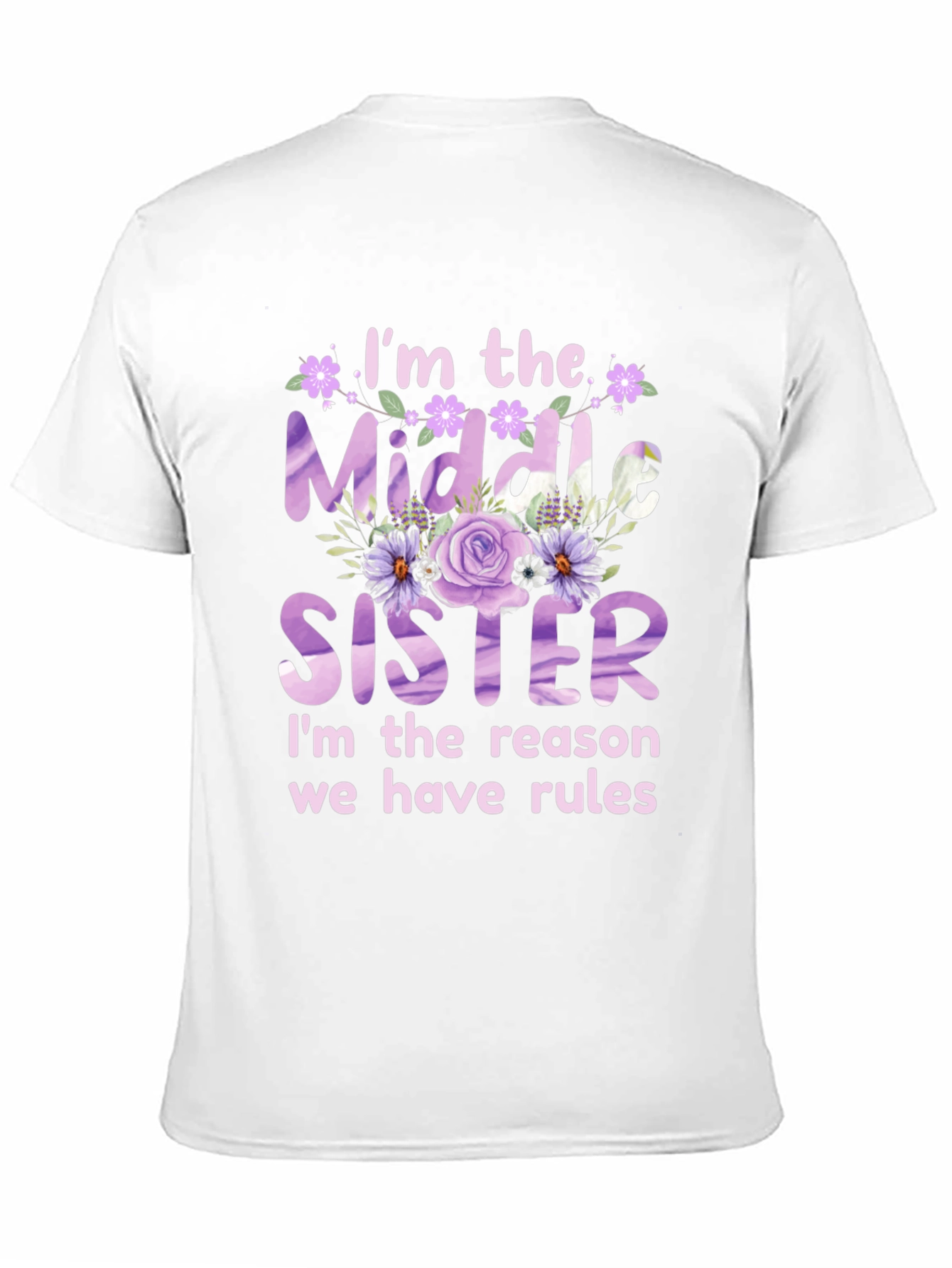 Middle Sister Rules T-Shirt