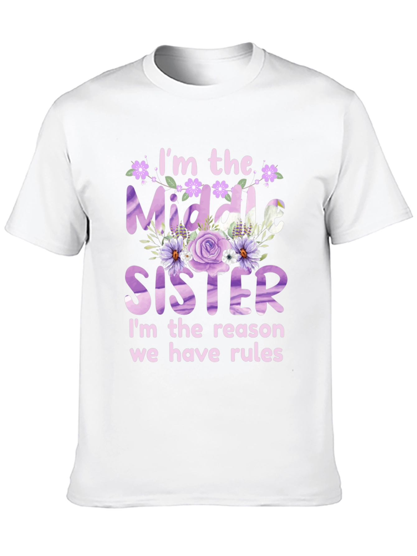 Middle Sister Rules T-Shirt