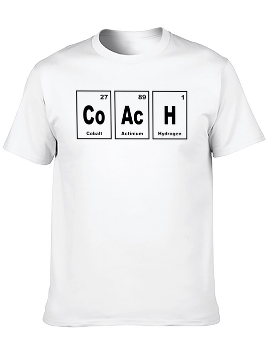 Periodic Table Coach T-Shirt - Black
