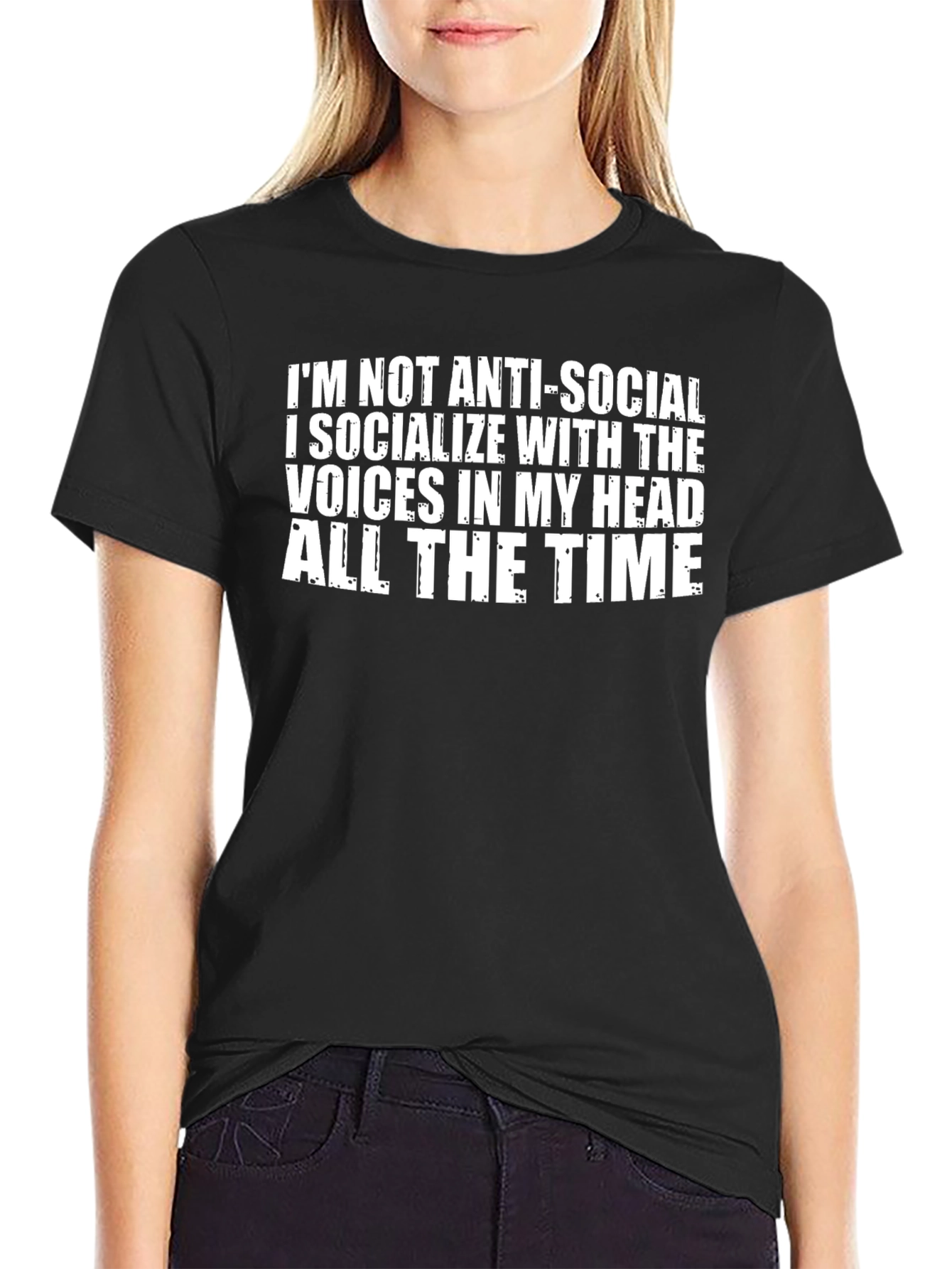 Anti-Social T-Shirt: Voices in My Head Tee