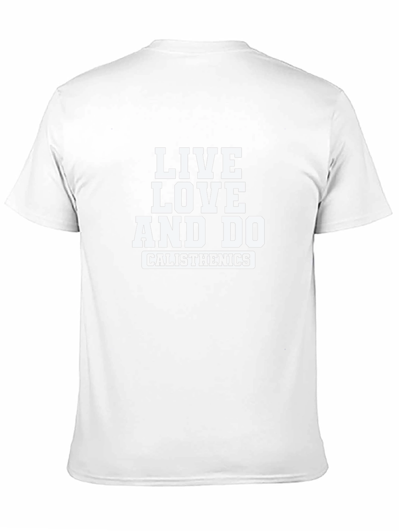 Live Love Do Calisthenics - Black T-Shirt