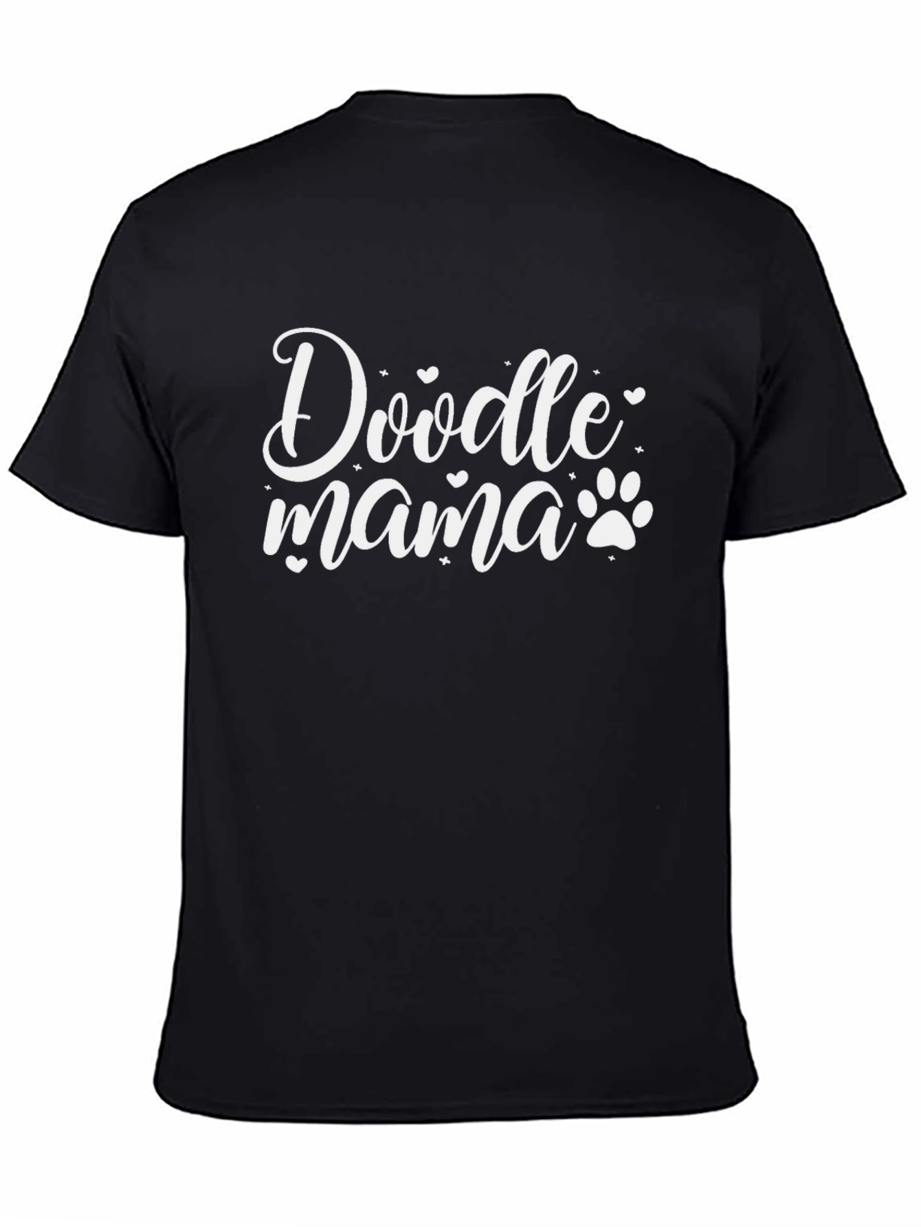 Doodle Mama Black T-Shirt