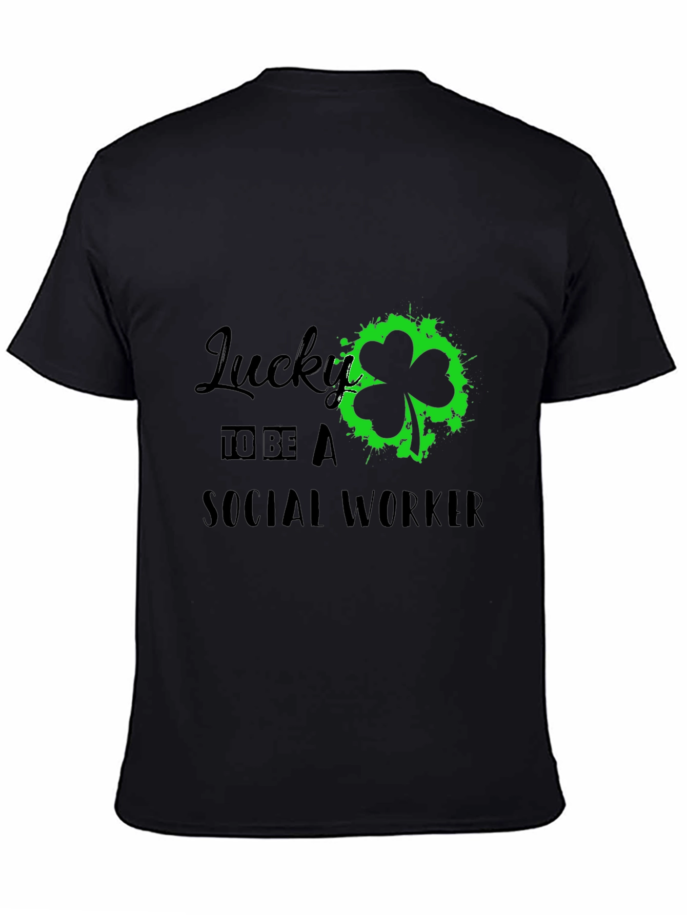 Lucky Social Worker Tee - St. Patricks Day