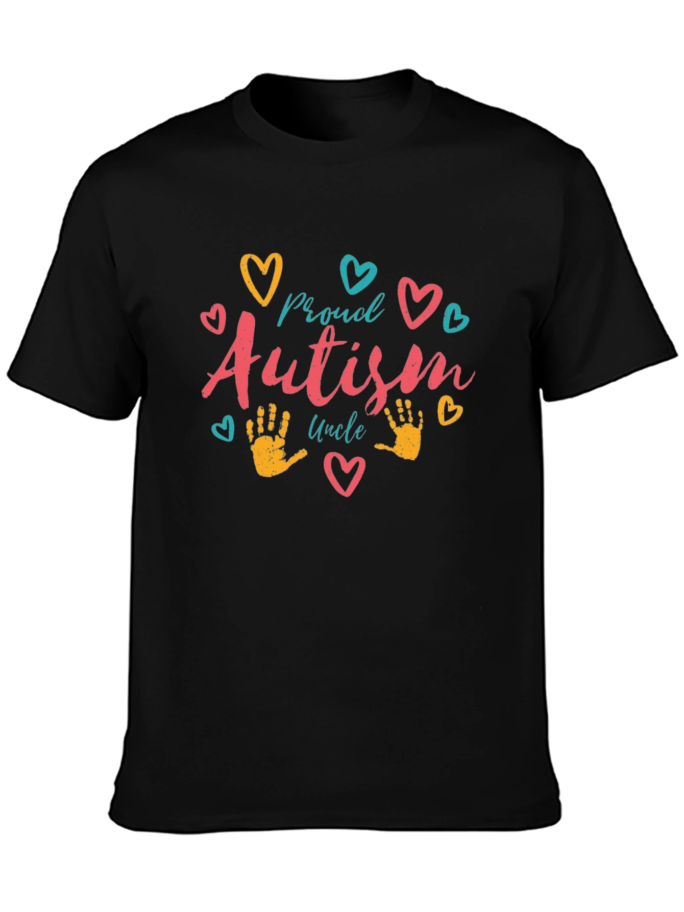 Proud Autism Uncle T-Shirt