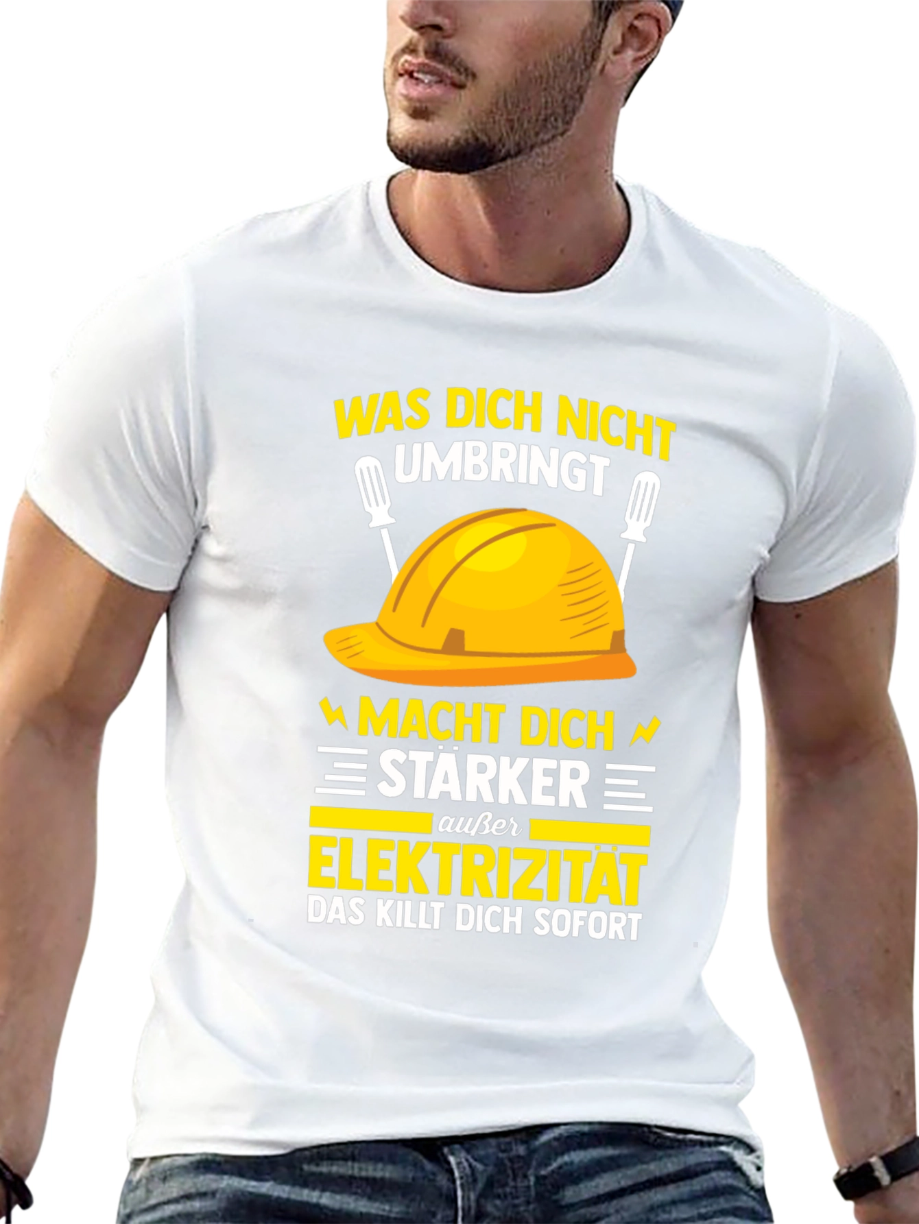 Electrician Humor T-Shirt: What Doesnt Kill You