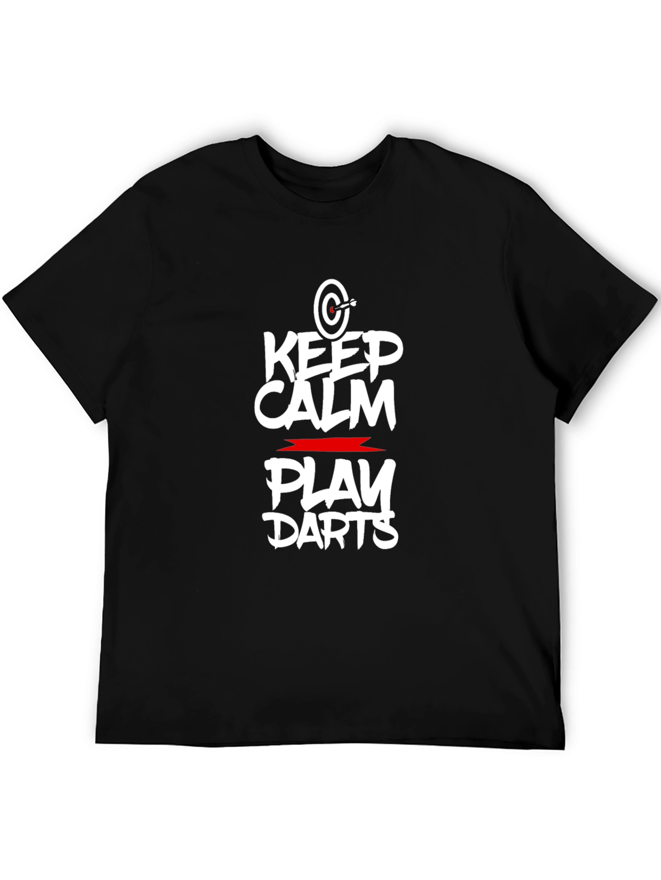 Keep Calm and Play Darts Graphic T-Shirt