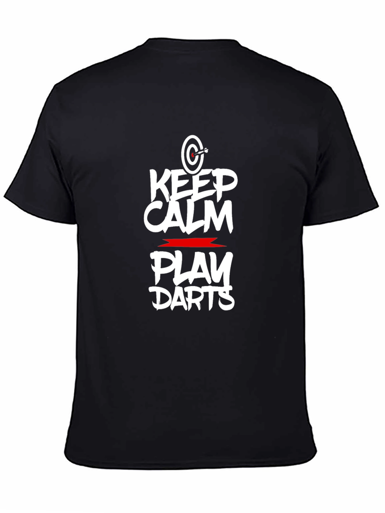Keep Calm and Play Darts Graphic T-Shirt