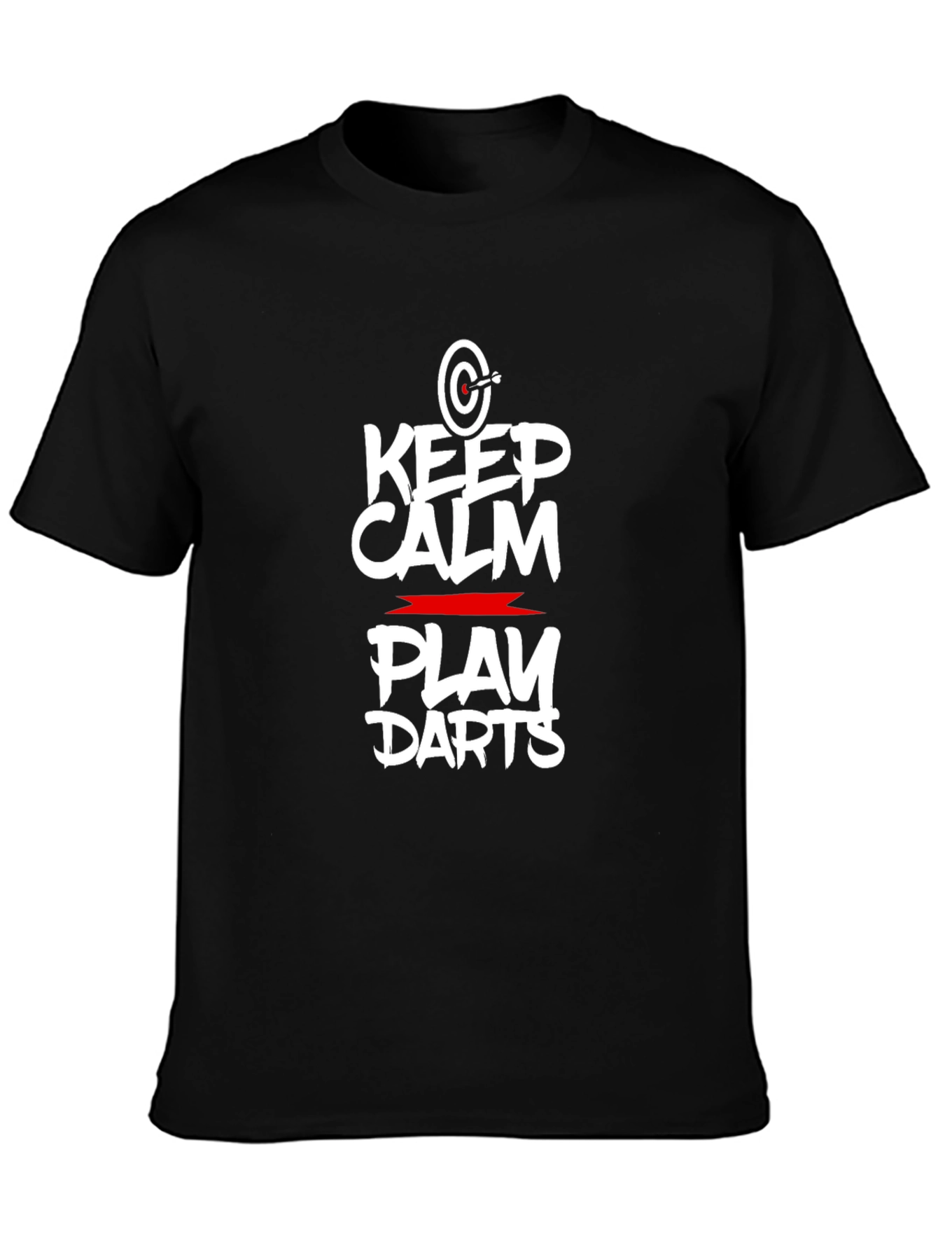 Keep Calm and Play Darts Graphic T-Shirt