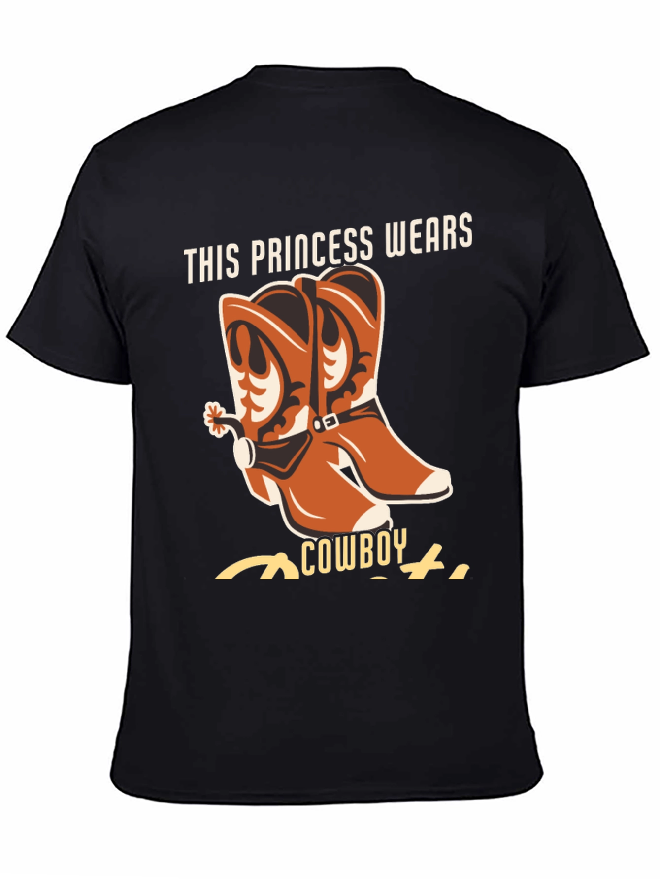 This Princess Wears Cowboy Boots T-Shirt