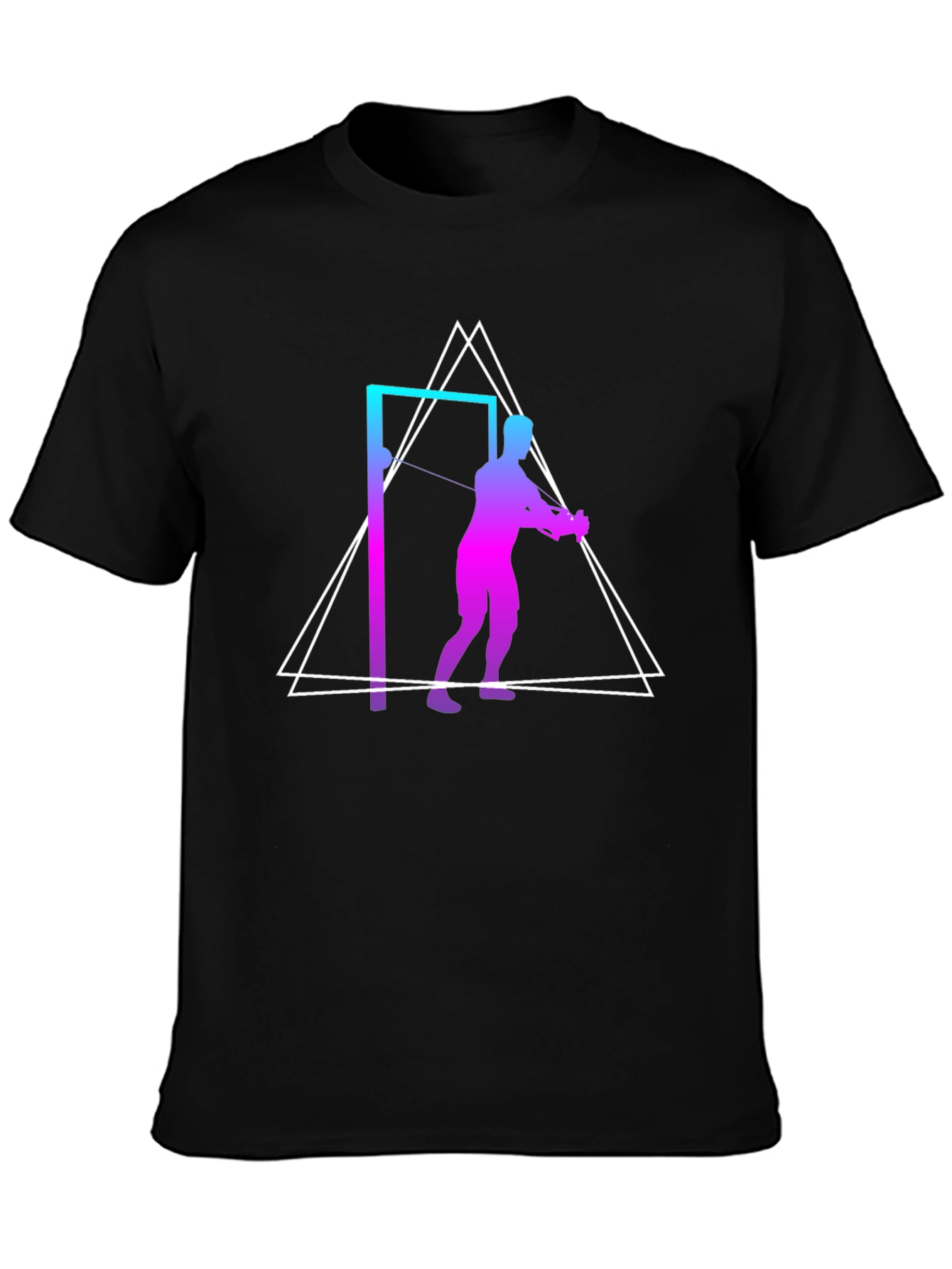 Modern Graphic Tee - Workout Triangle