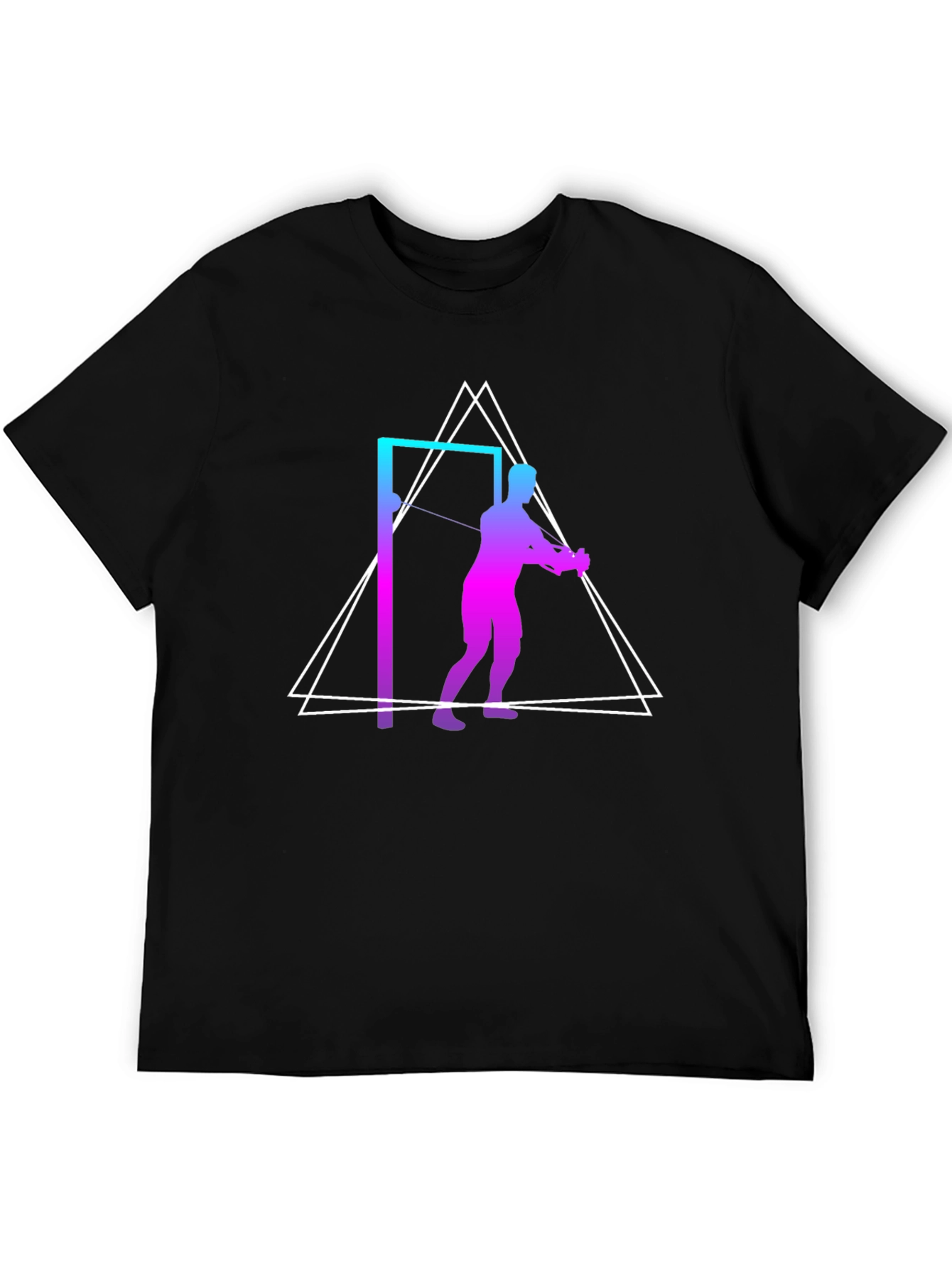 Modern Graphic Tee - Workout Triangle