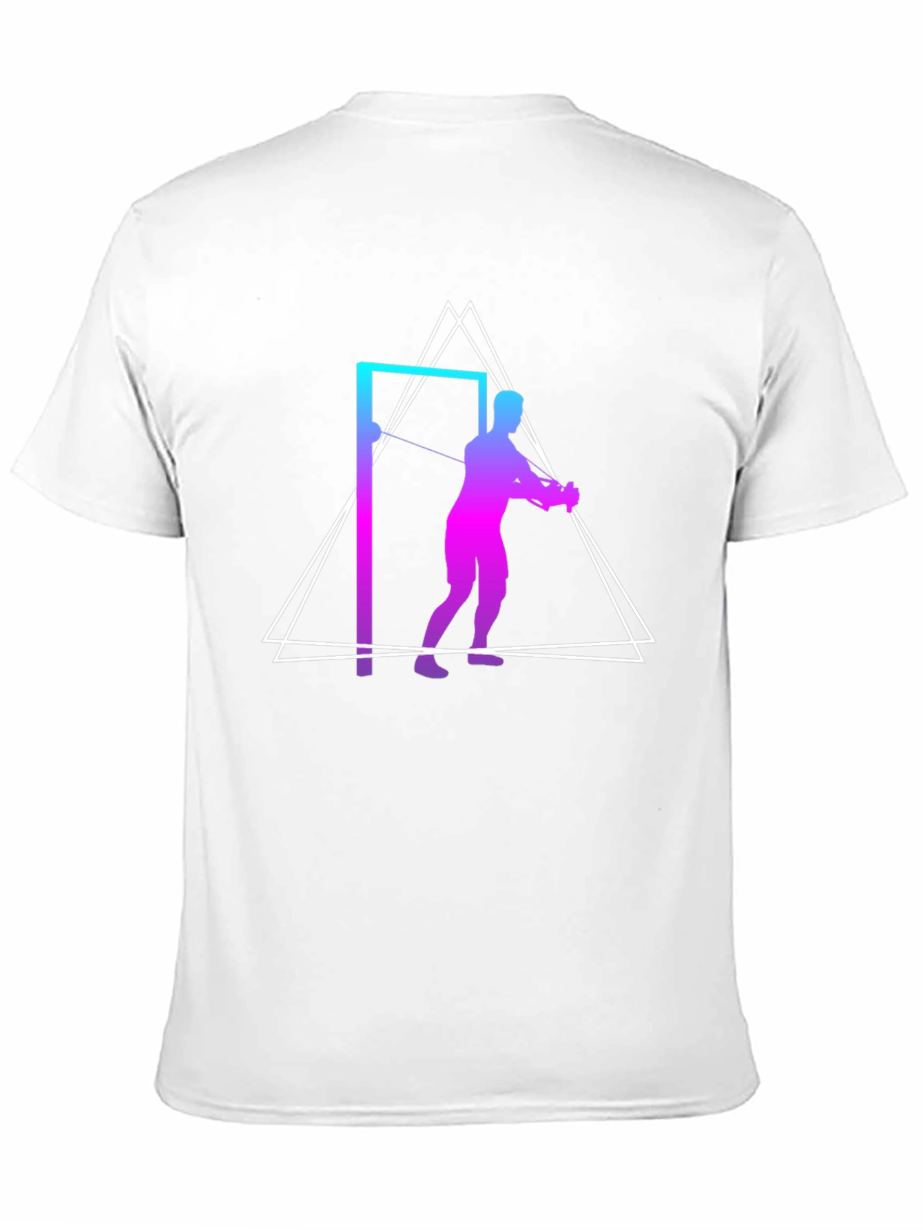 Modern Graphic Tee - Workout Triangle