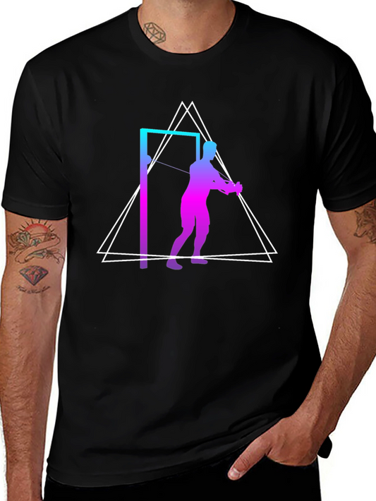 Modern Graphic Tee - Workout Triangle