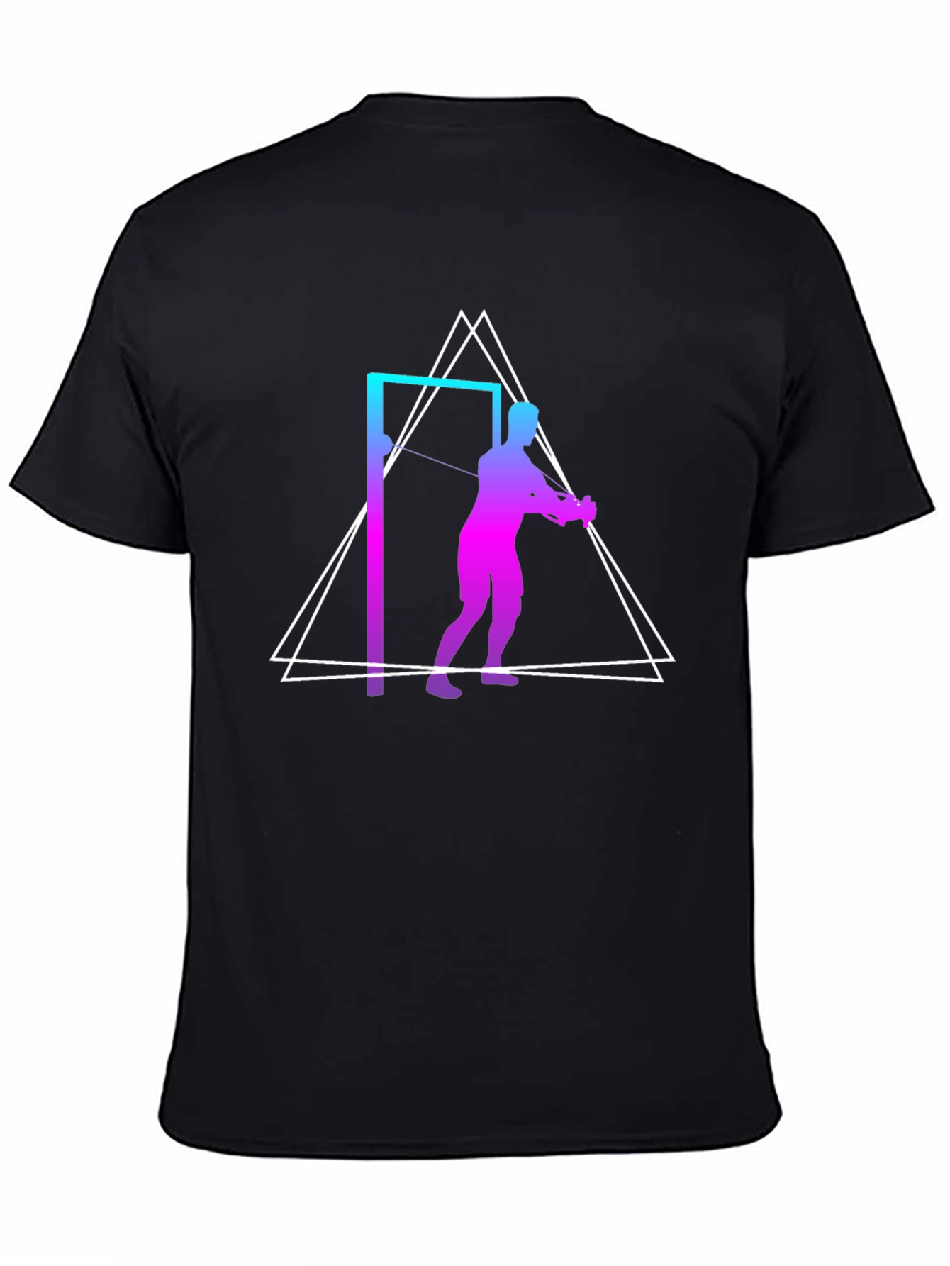 Modern Graphic Tee - Workout Triangle