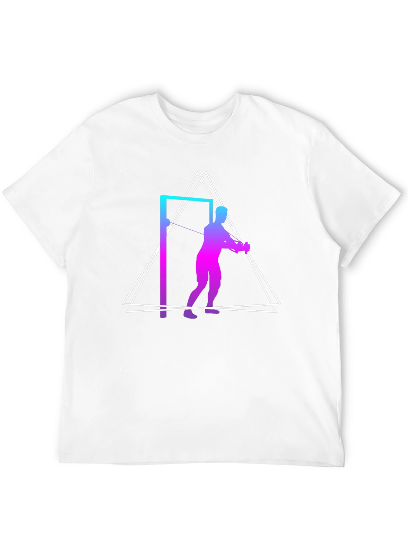 Modern Graphic Tee - Workout Triangle