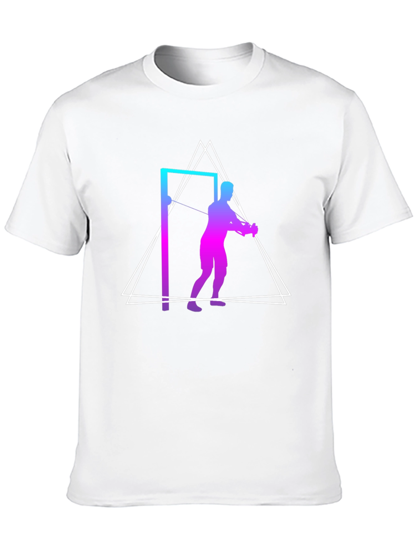 Modern Graphic Tee - Workout Triangle