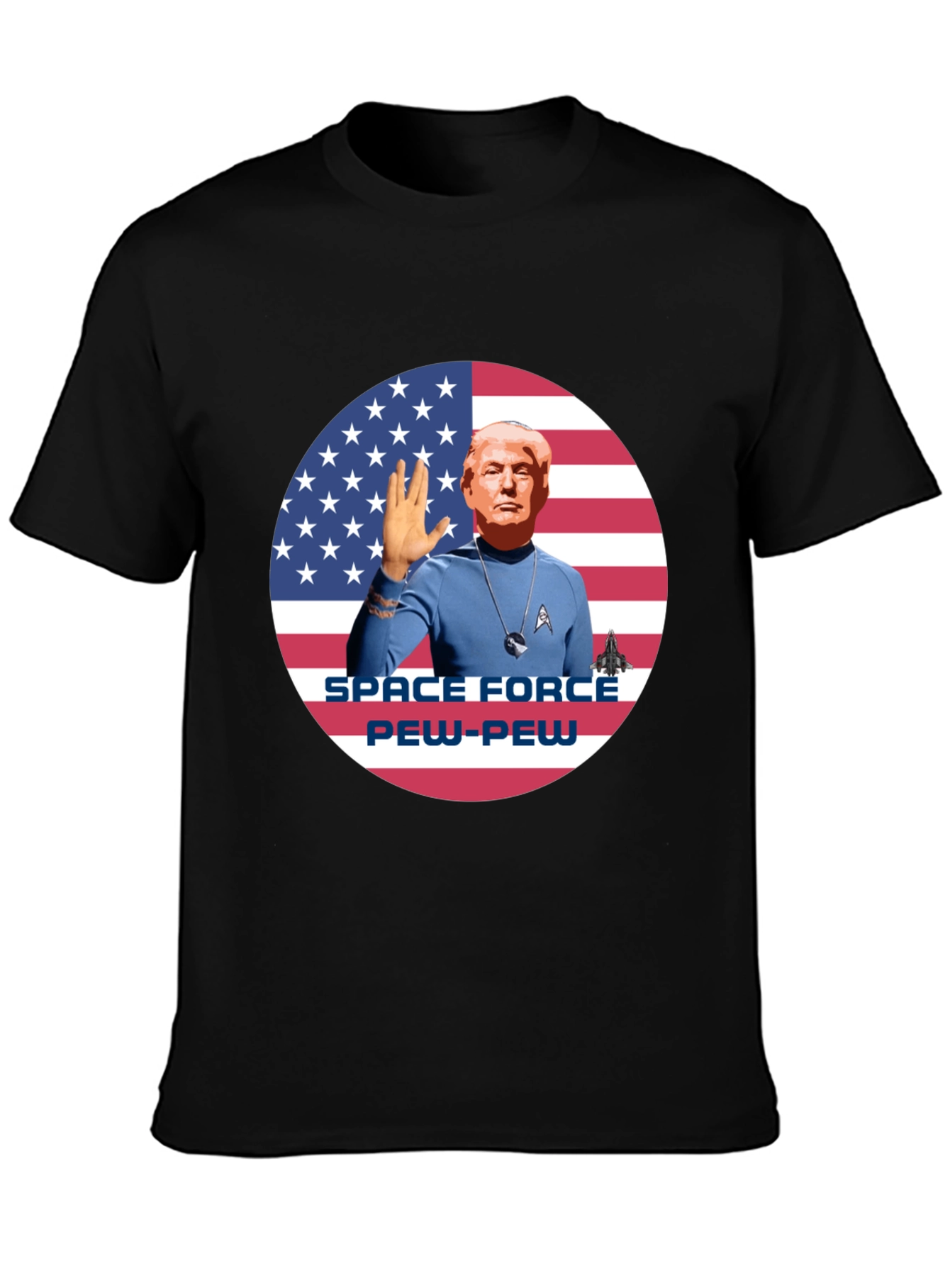 Trump Space Force Pew-Pew T-Shirt