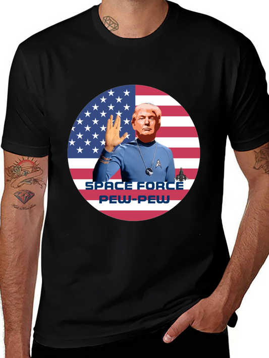Trump Space Force Pew-Pew T-Shirt