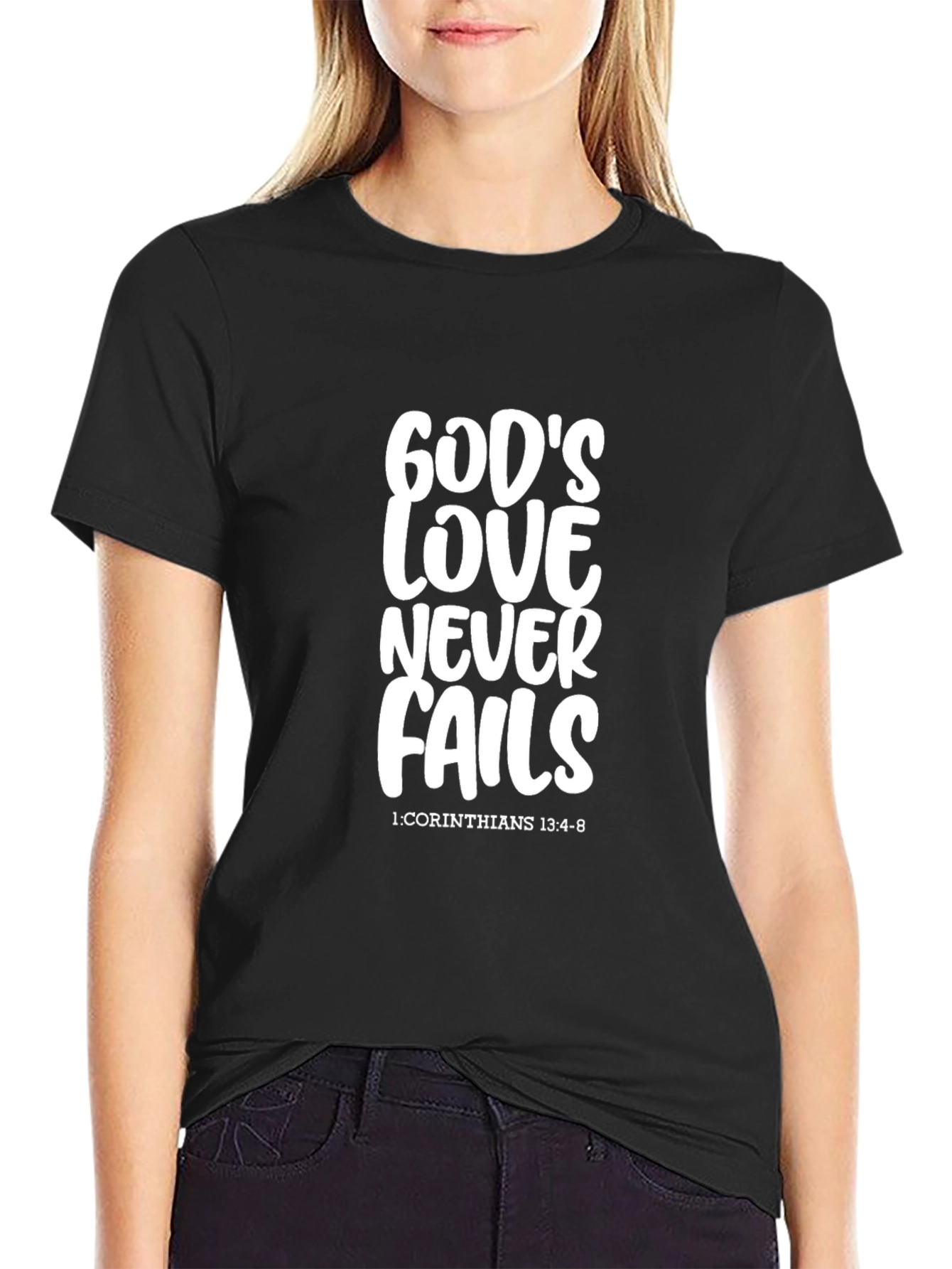 Gods Love Never Fails T-Shirt