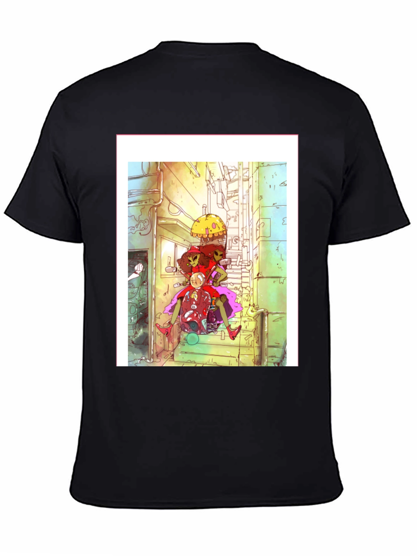 Urban Art T-Shirt - Cool Cartoon Graphic Tee