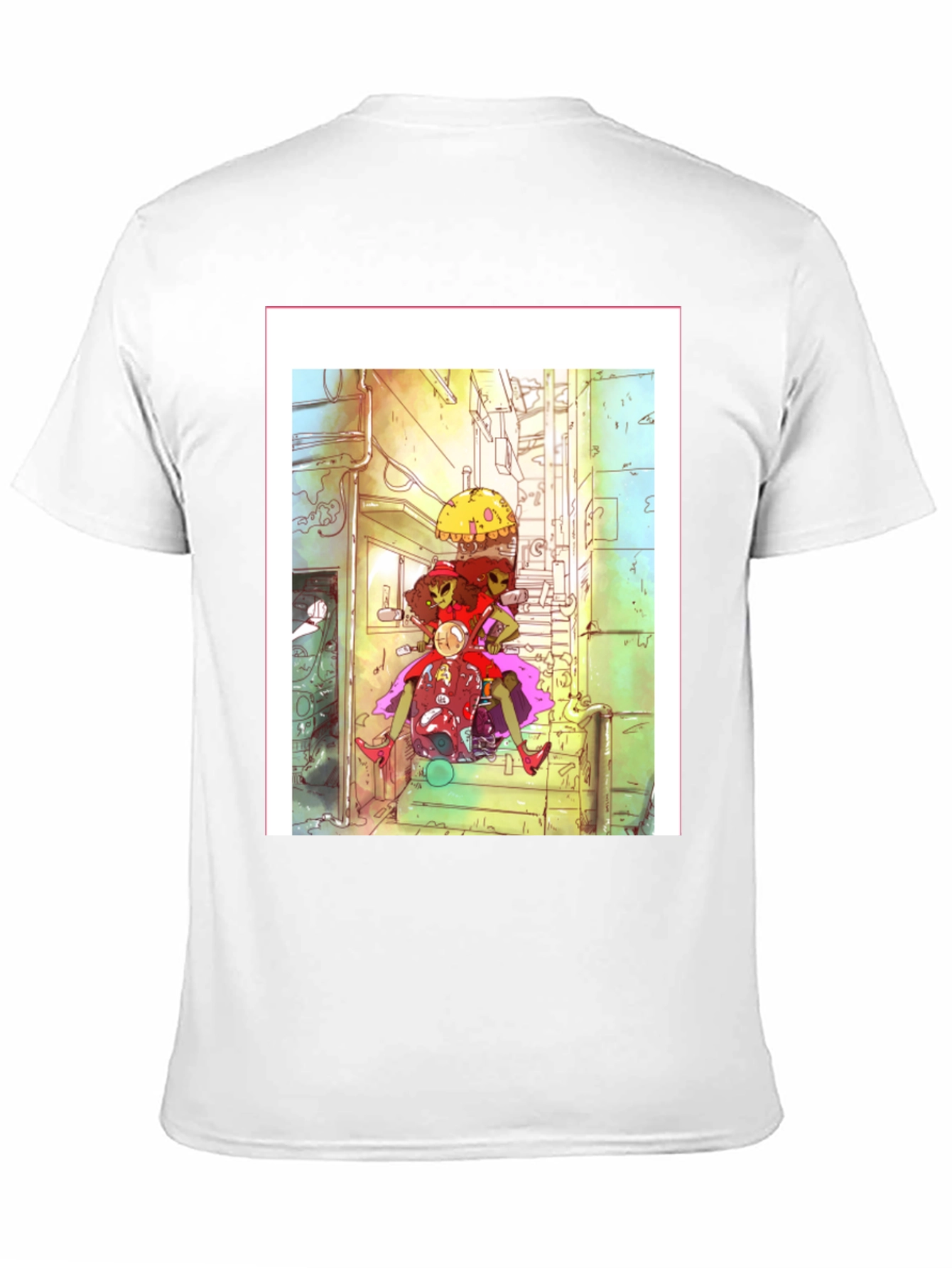 Urban Art T-Shirt - Cool Cartoon Graphic Tee