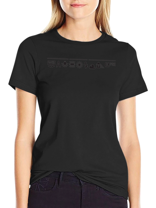 Photographers Mode Black T-Shirt