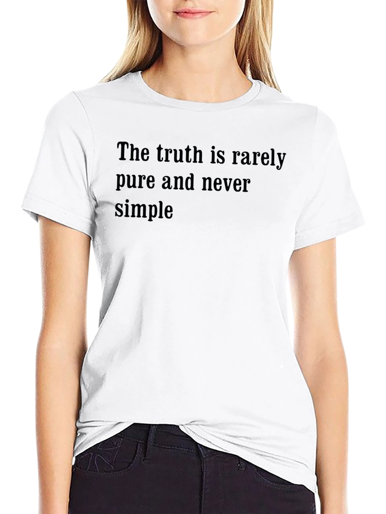 Truth Tee - Rarely Pure Never Simple Shirt